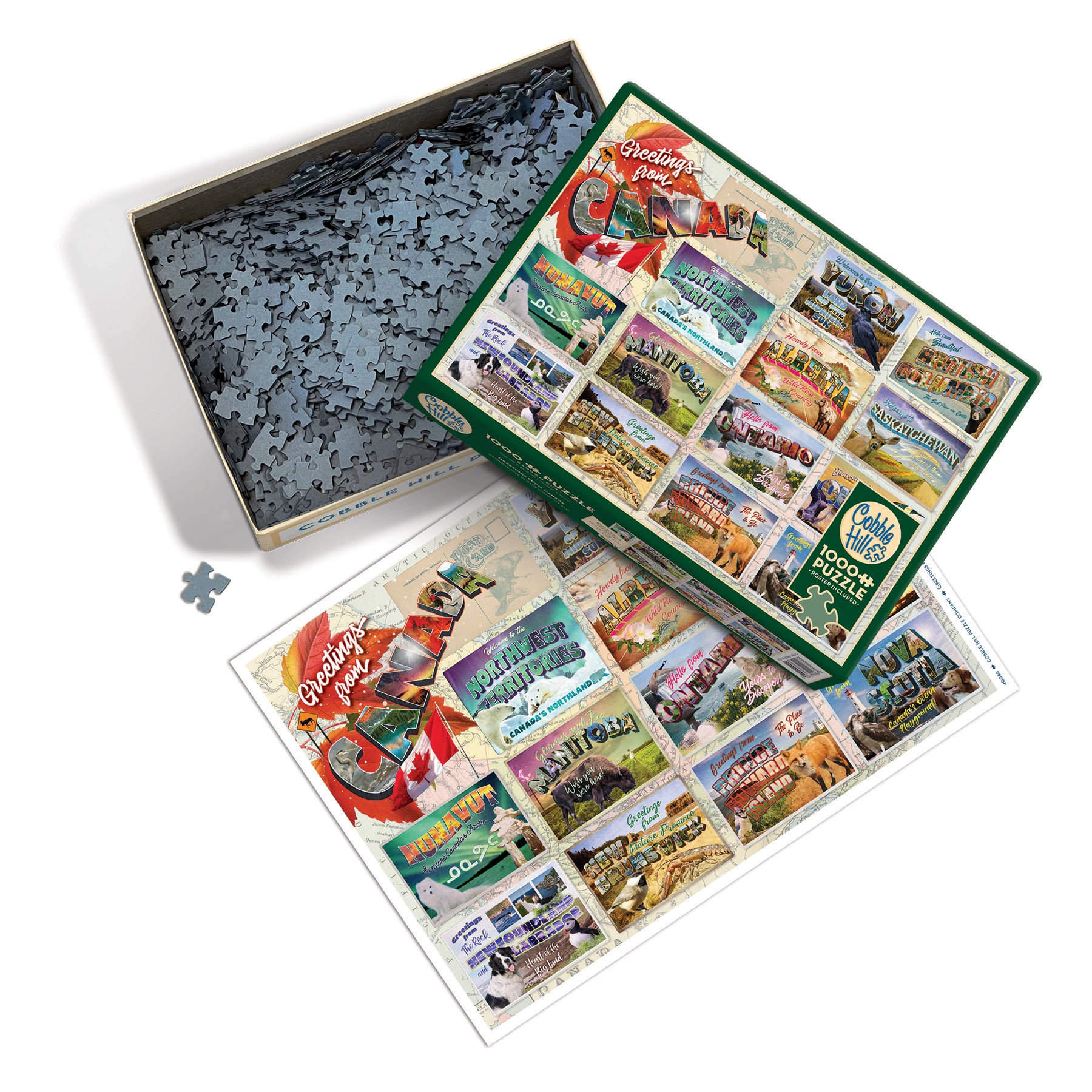 Greetings from Canada 1000 Piece Puzzle - Online Exclusive