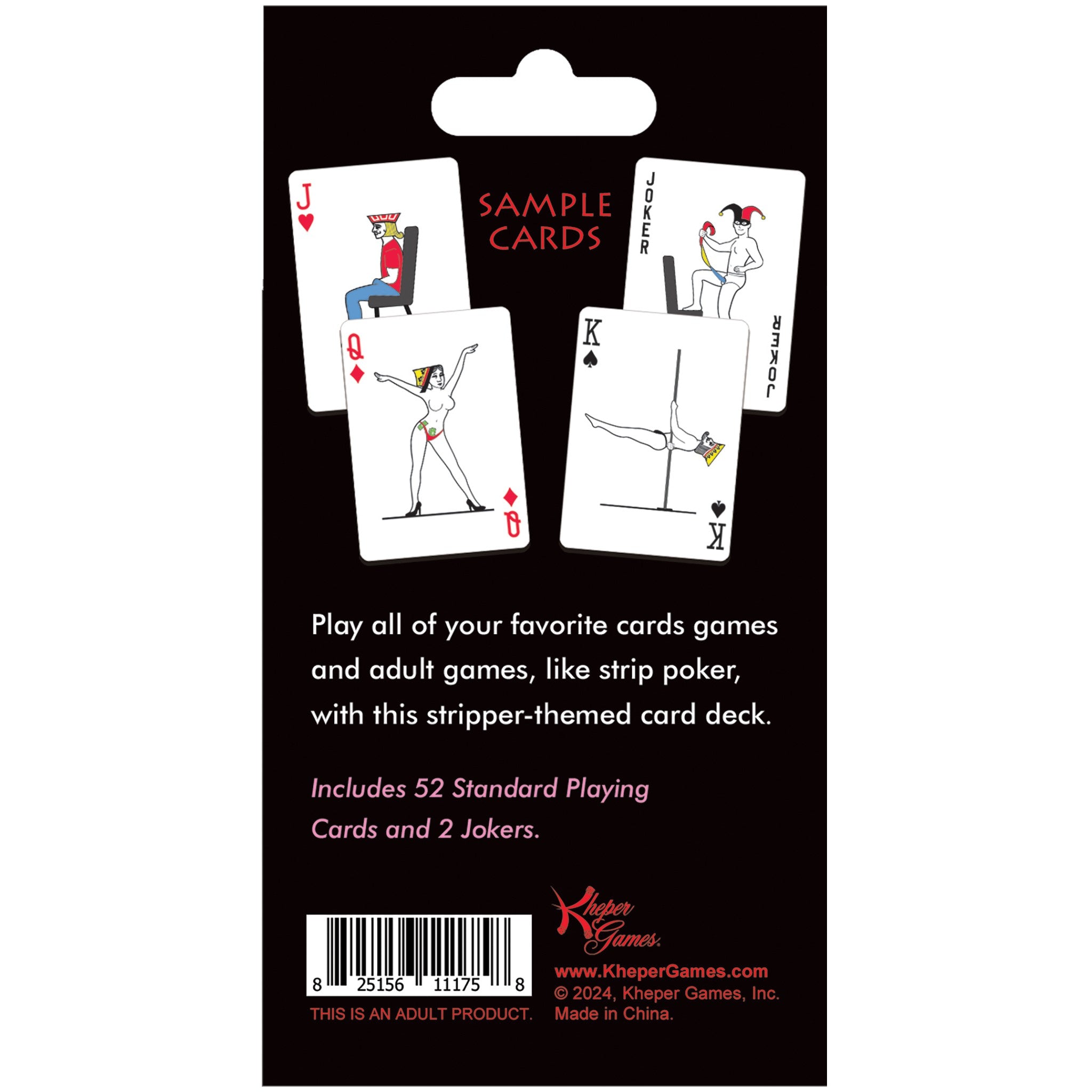 Strip Poker Cards