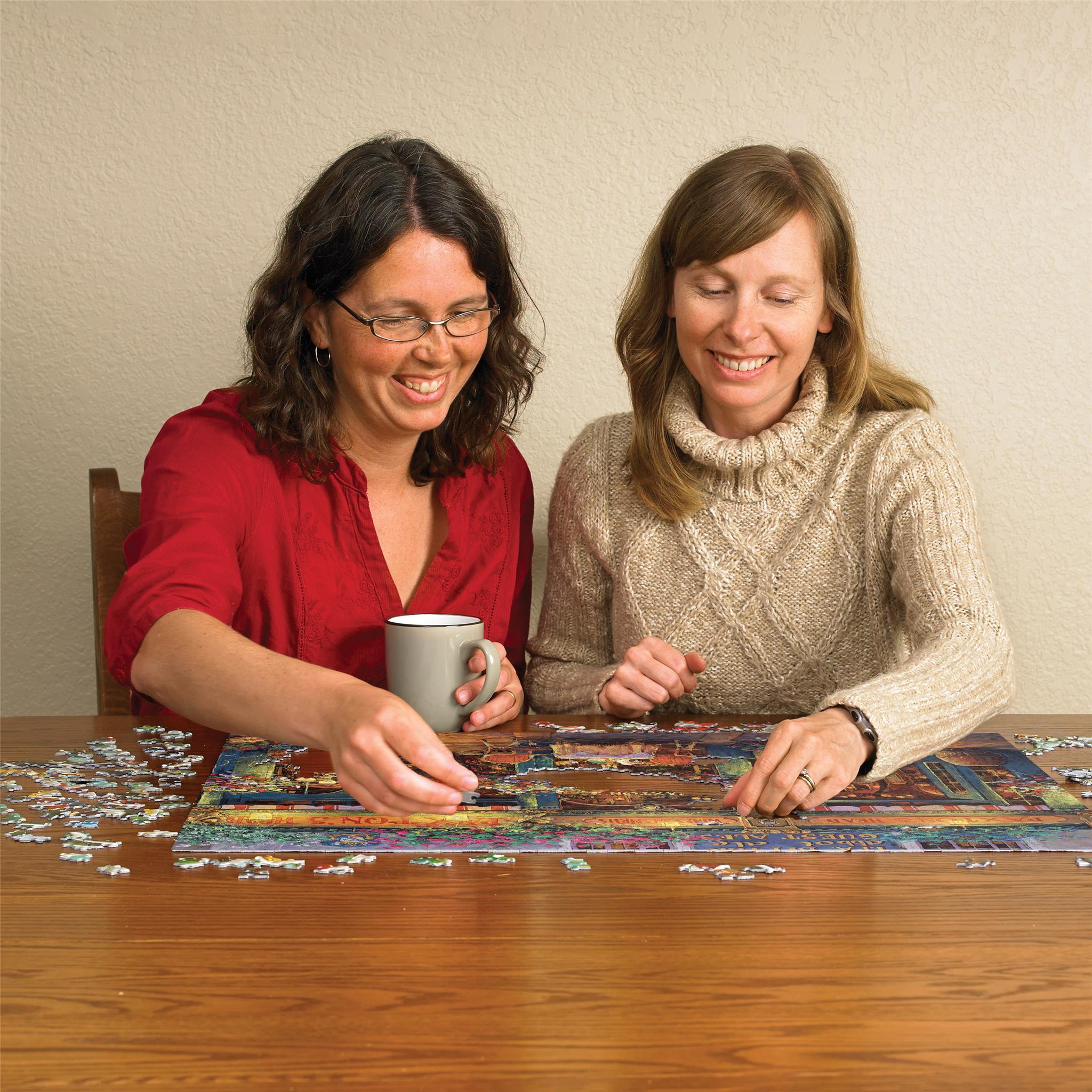 Rendezvous in London 1000 Piece Puzzle Cobble Hill