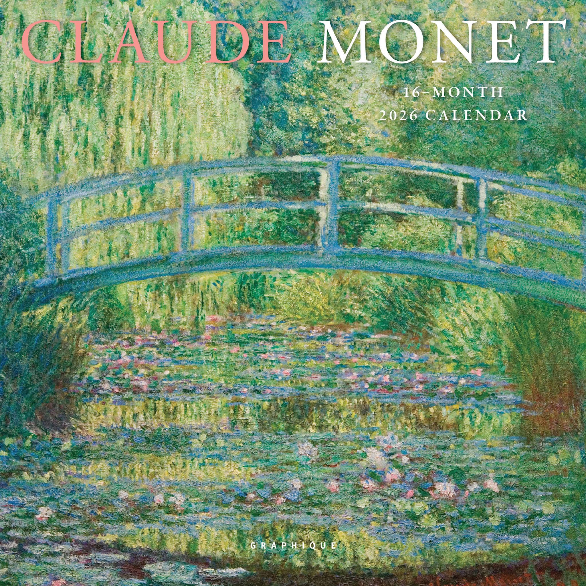 Monet 2026 Mini Calendar - Online Only