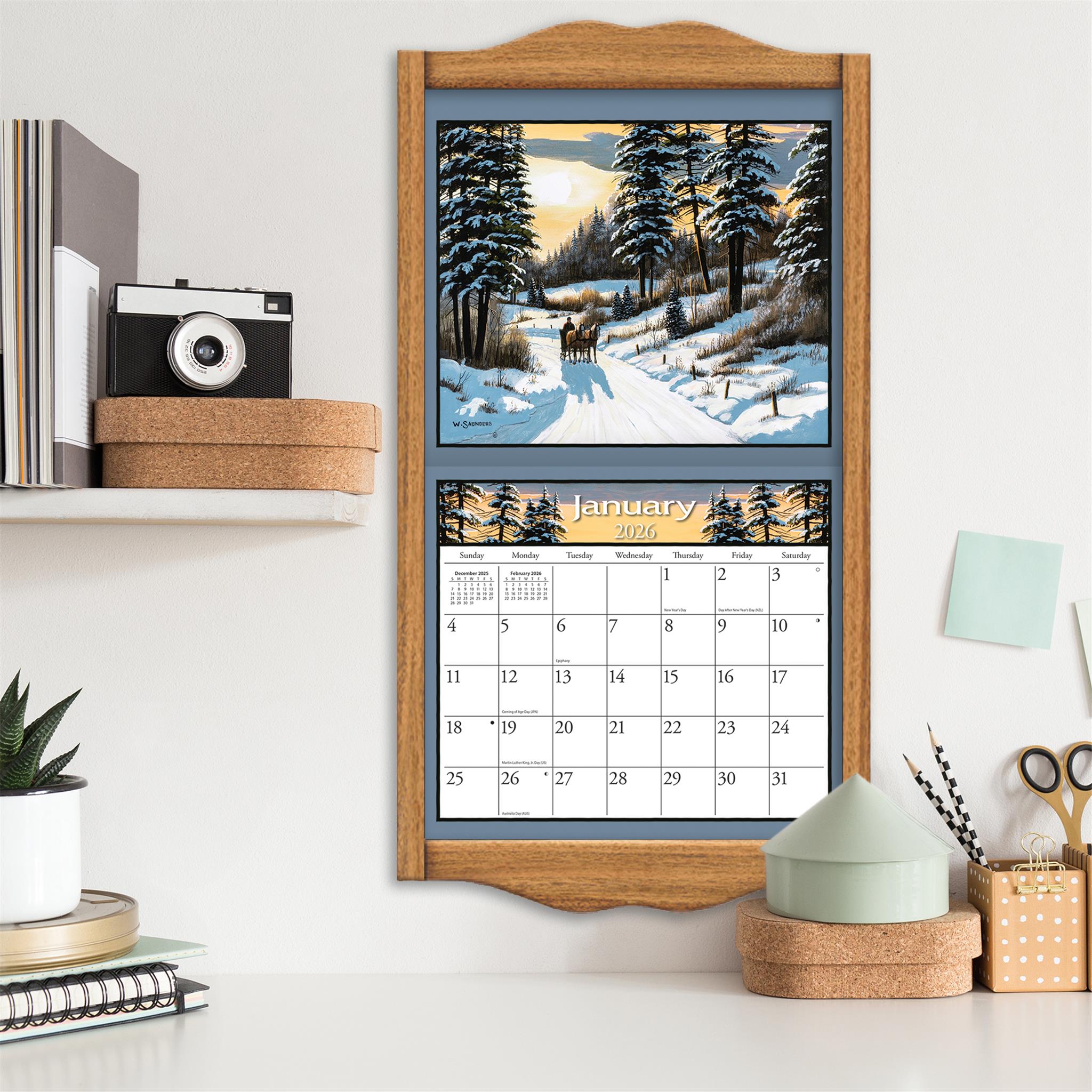 Lure Of The Outdoors 2026 Special Edition Wall Calendar with Print