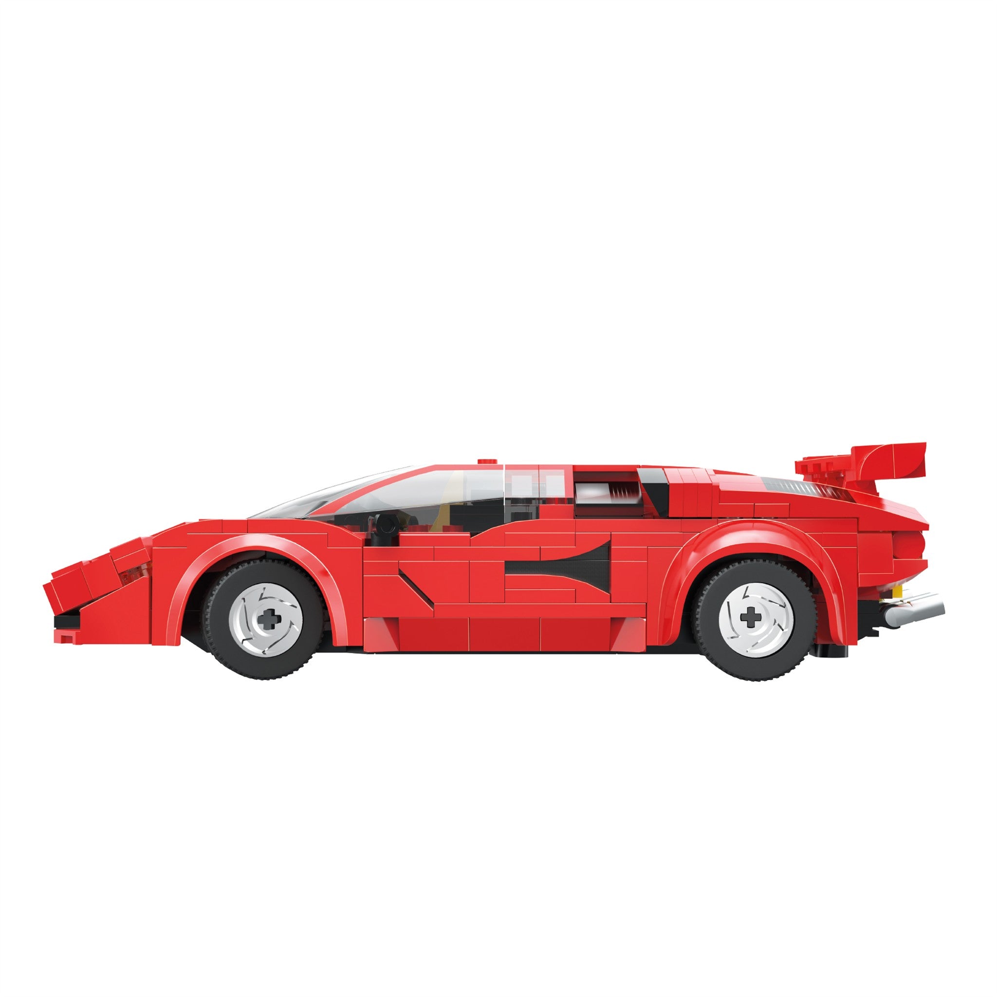 Red 1:20 Racing Car 328 Pieces with Remote Control