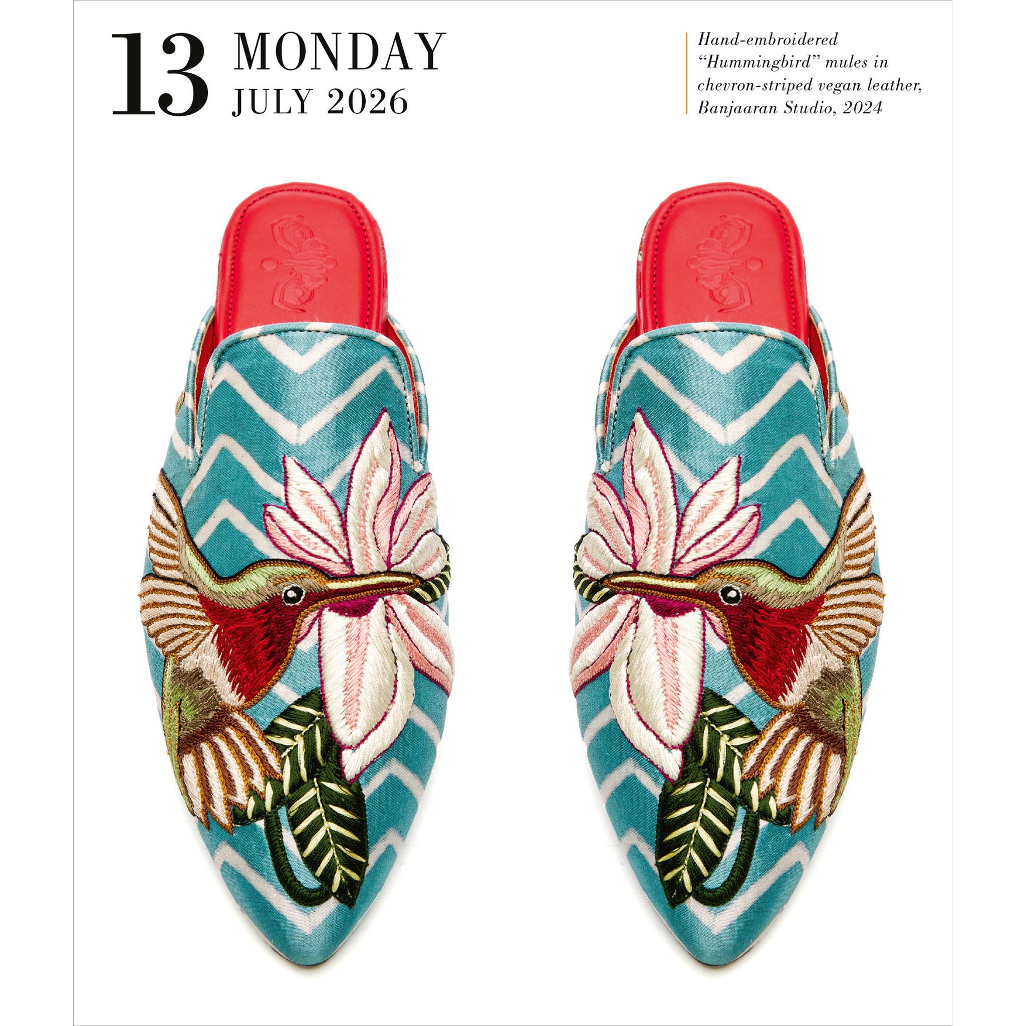 Shoes Gallery 2026 Box Calendar