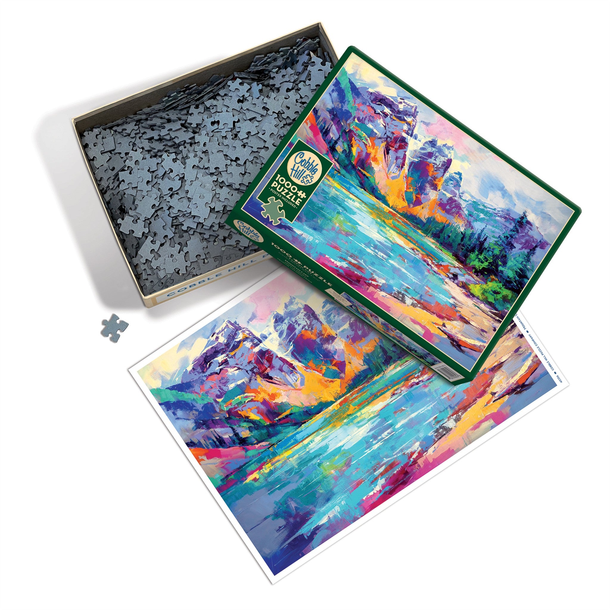 Mountain Lake 1000 Piece Puzzle