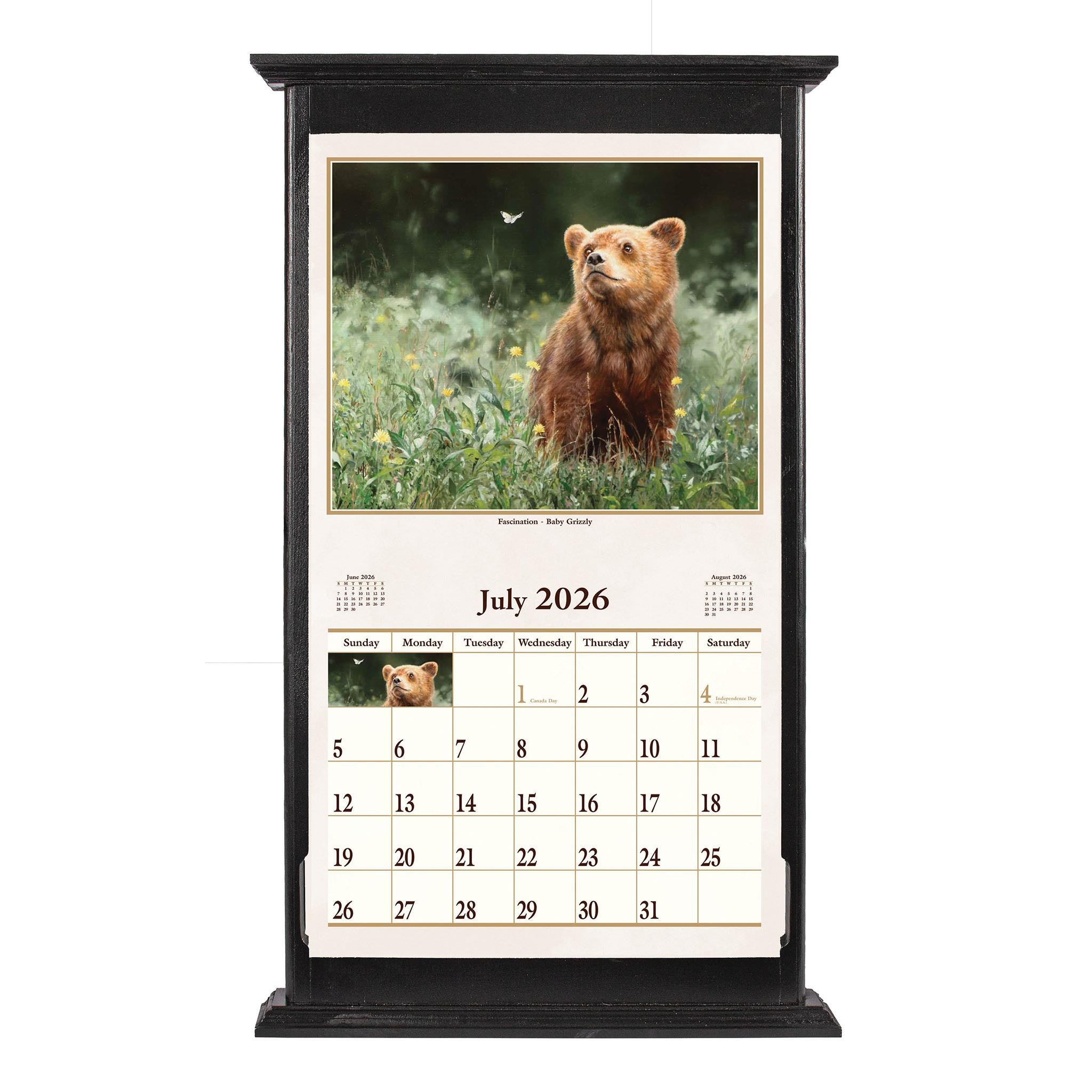 Animal Instincts 2026 Wall Calendar - Online Only