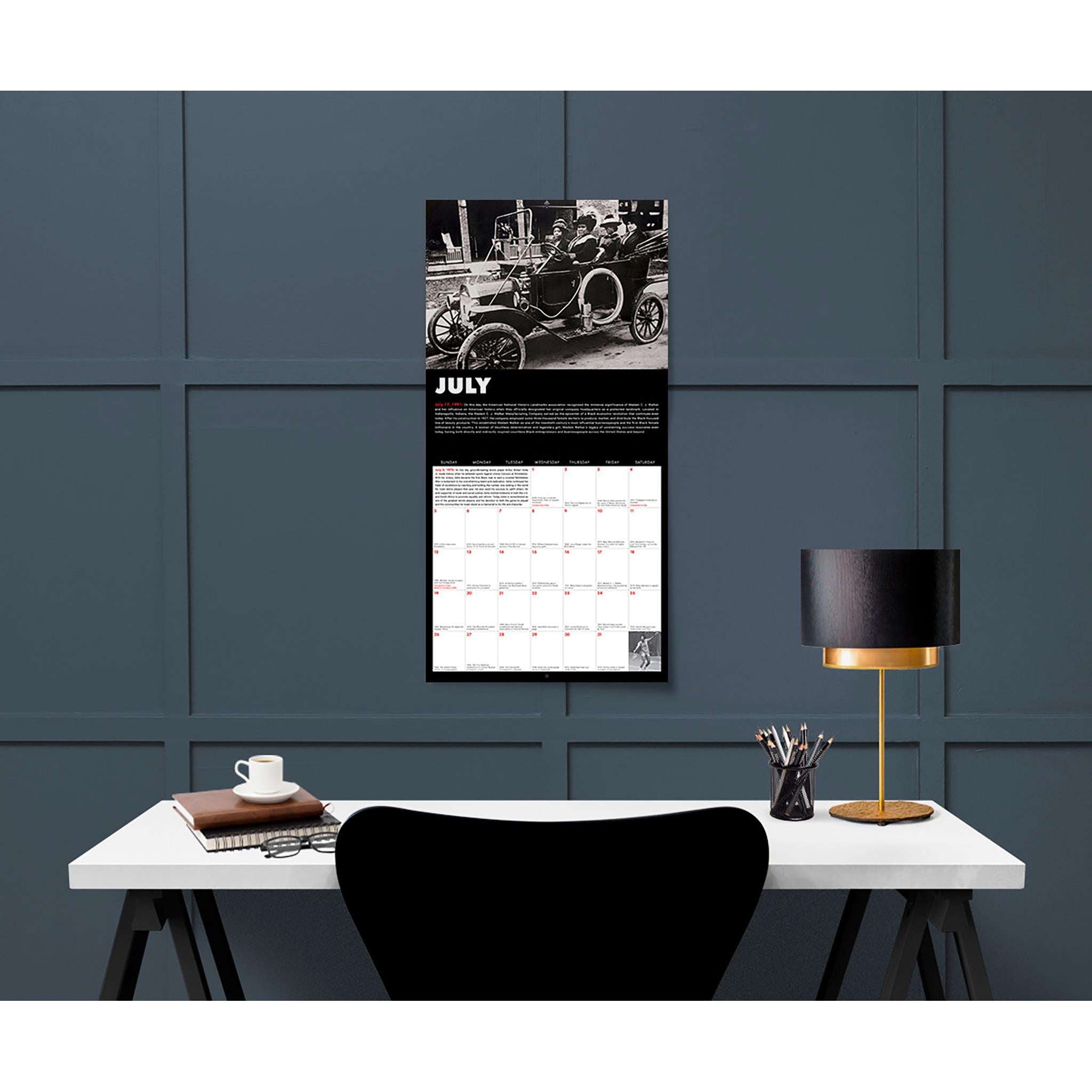 This Day In Black History 2026 Wall Calendar - Online Only
