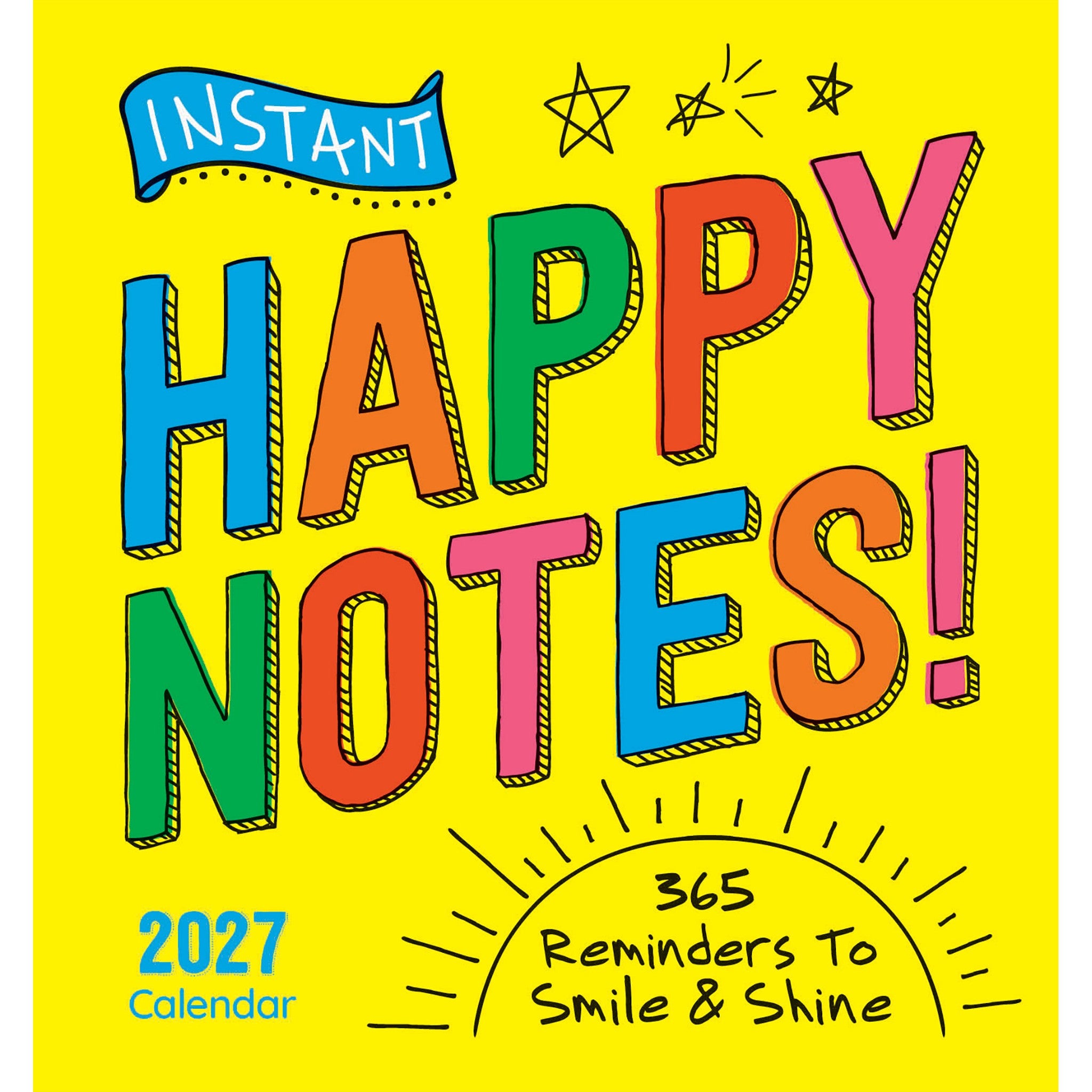 Instant Happy Notes 2027 Box Calendar