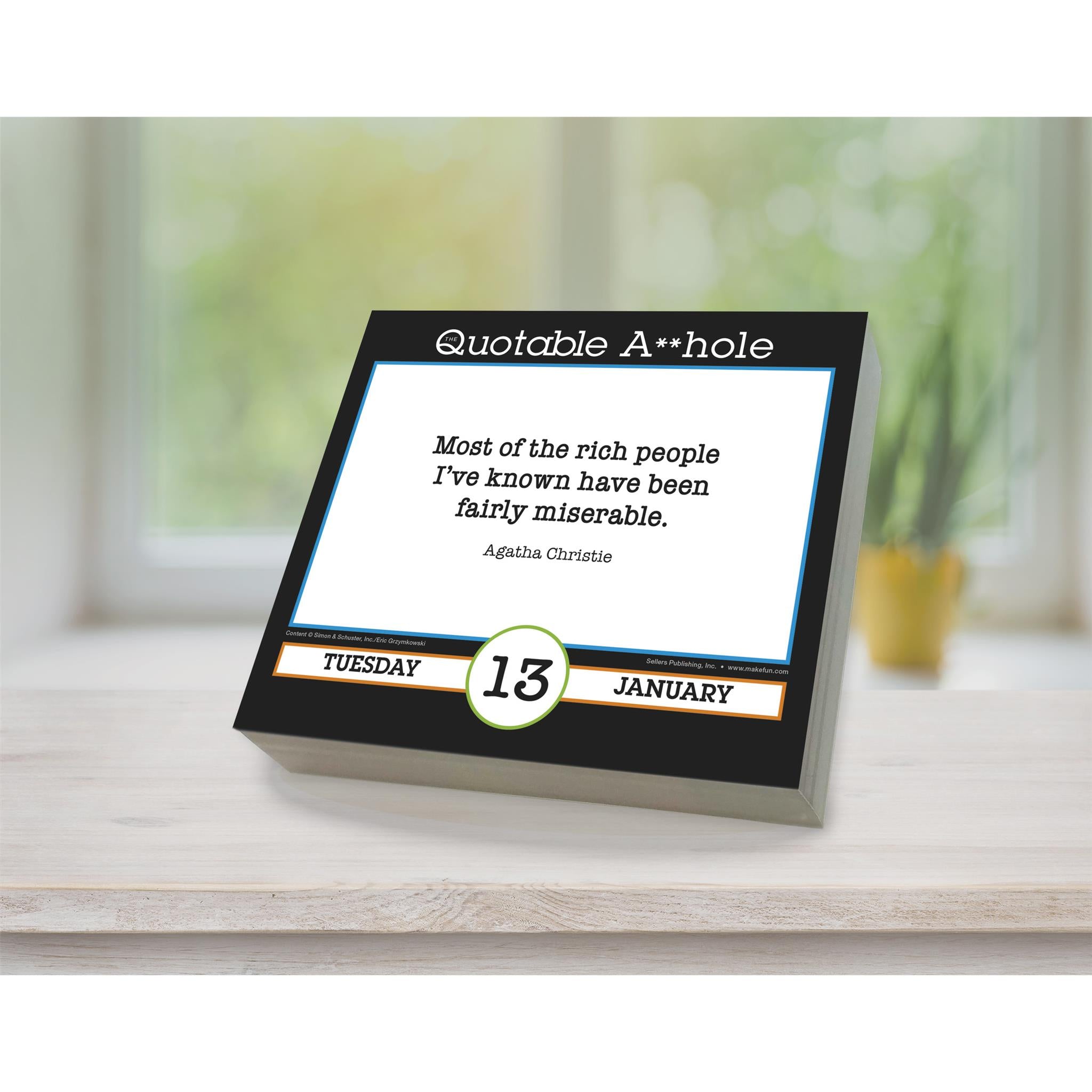 Quotable Ahole 2026 Box Calendar
