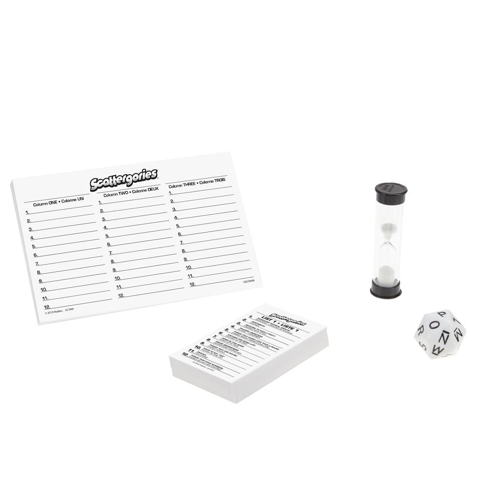 Scattergories Game - Calendar Club Canada