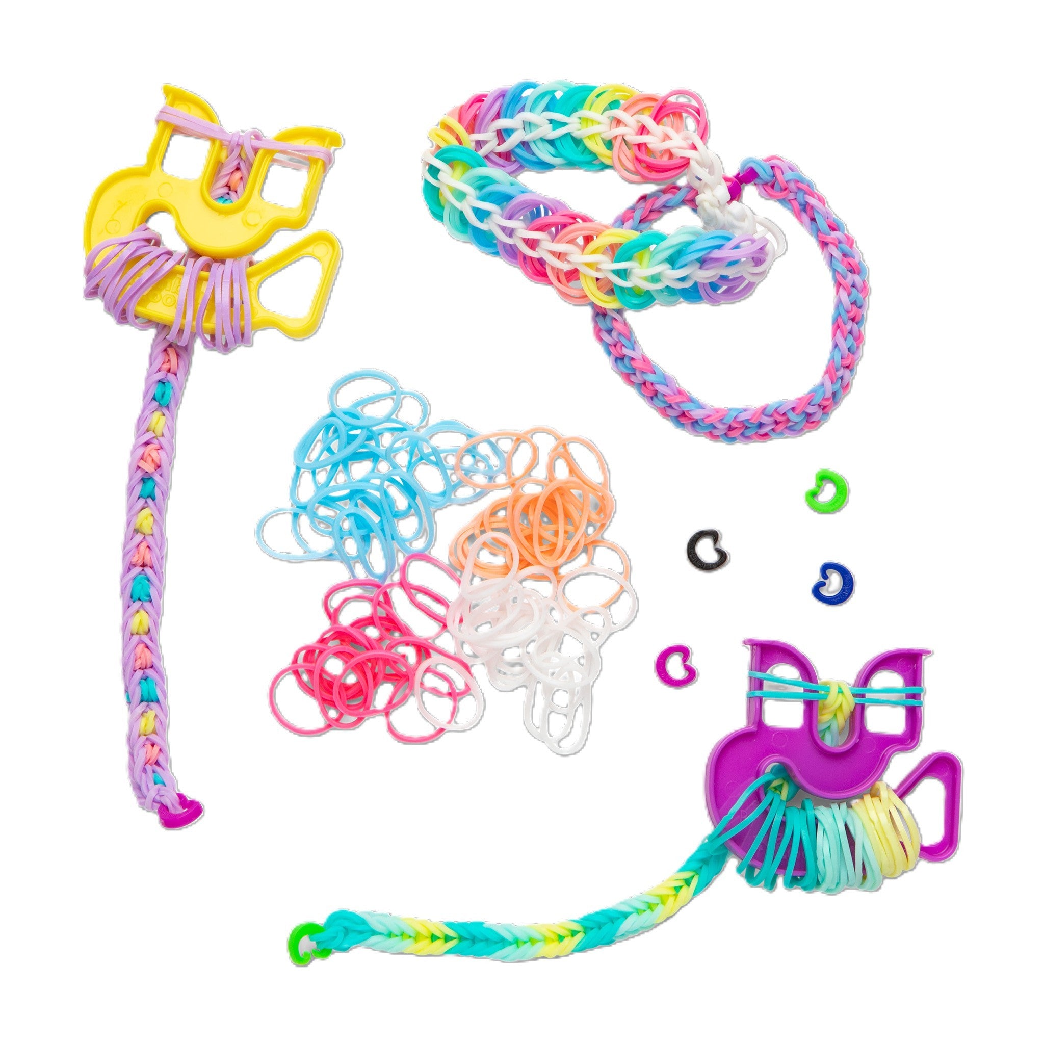 Pastel Rainbow Loom Treasure Box