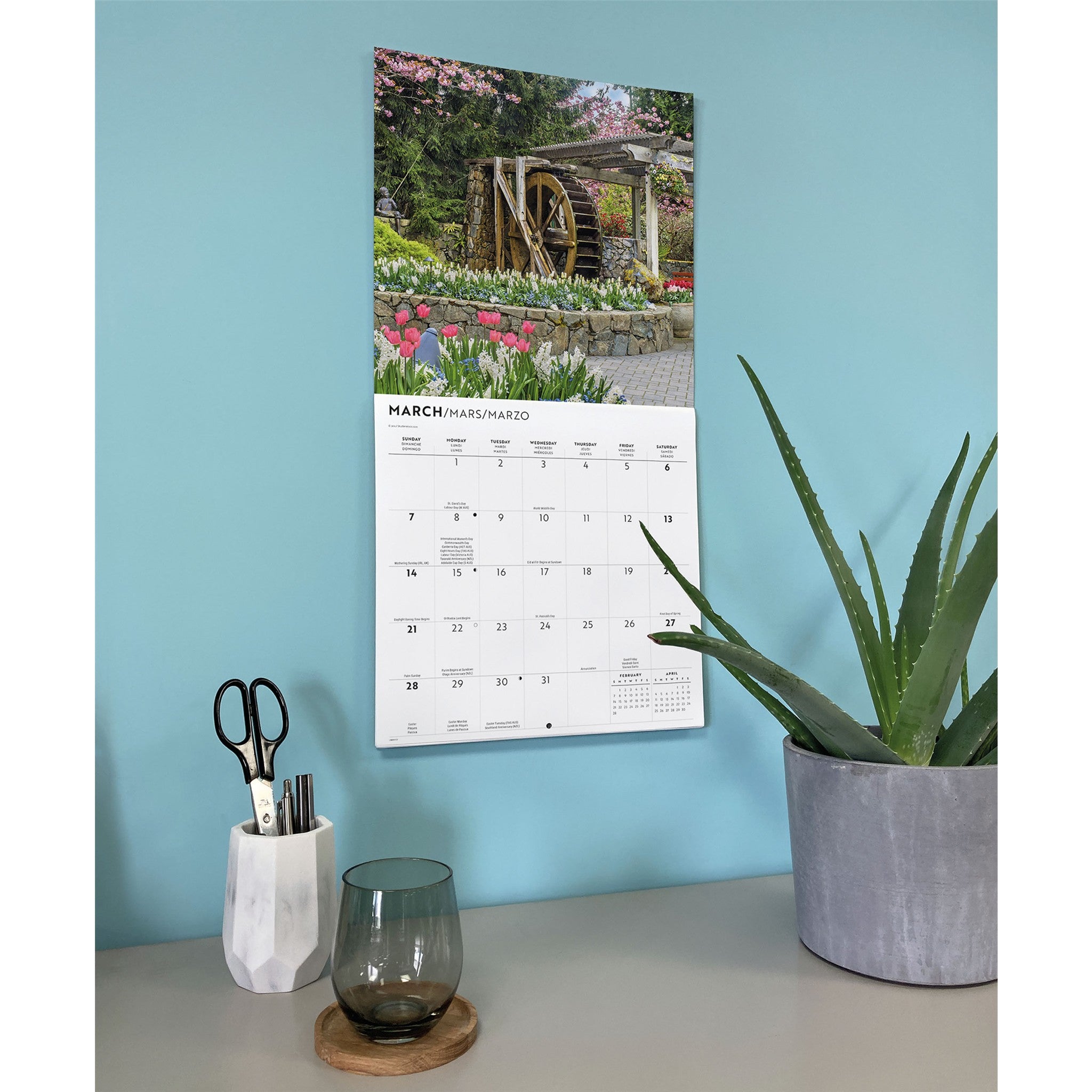 The Butchart Gardens 2027 Wall Calendar
