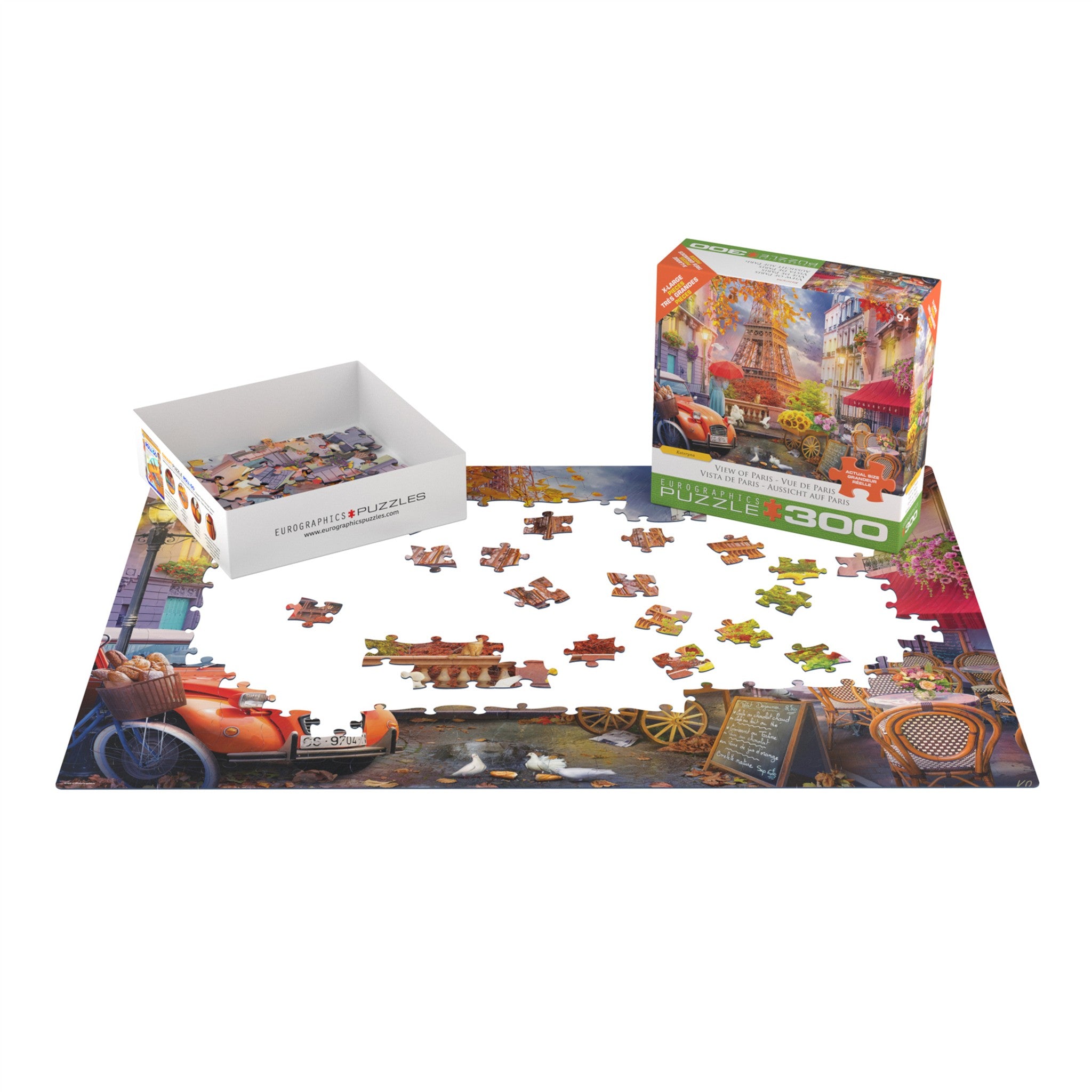 View of Paris 300 Piece Puzzle