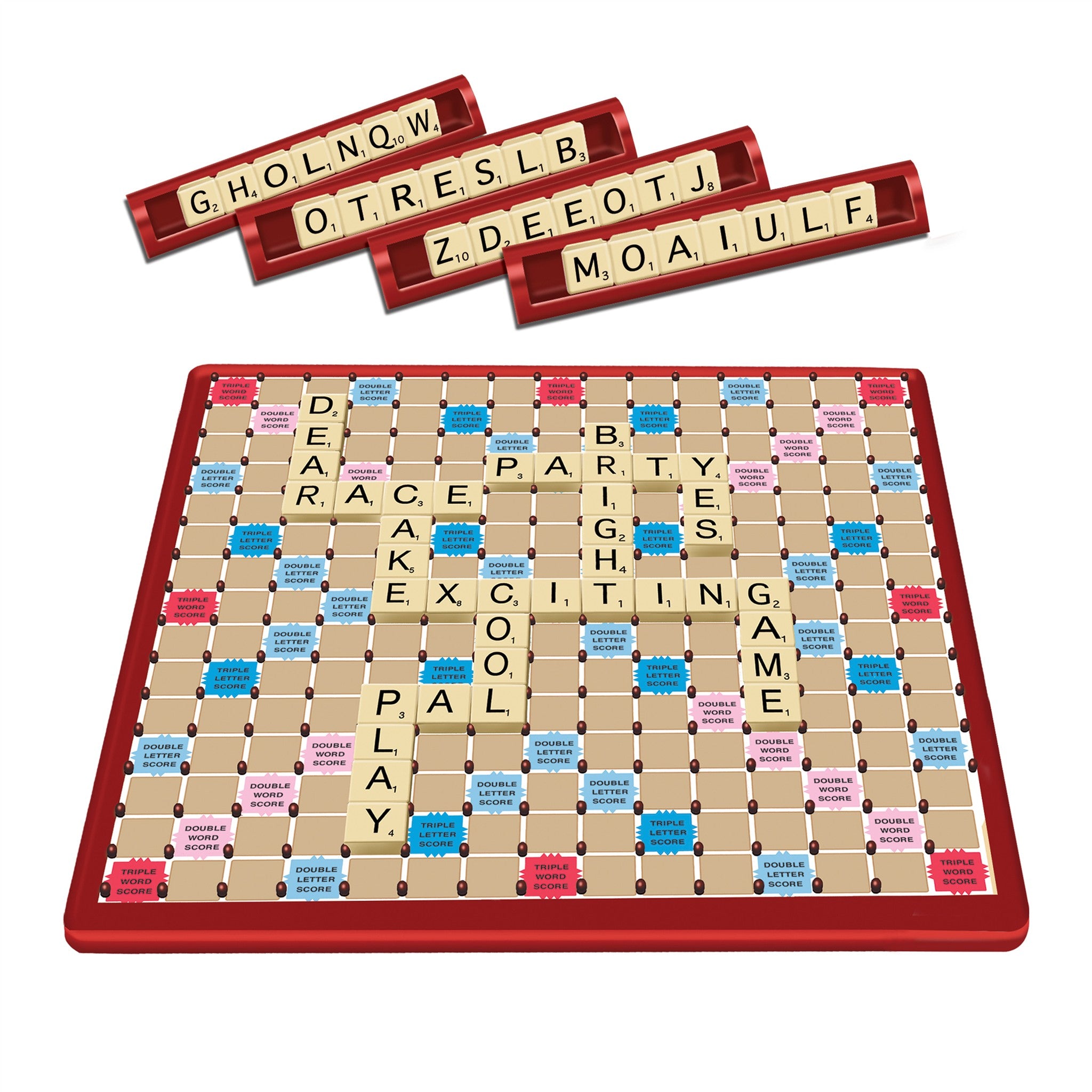 Tile Lock Scrabble Board Game - Calendar Club Canada