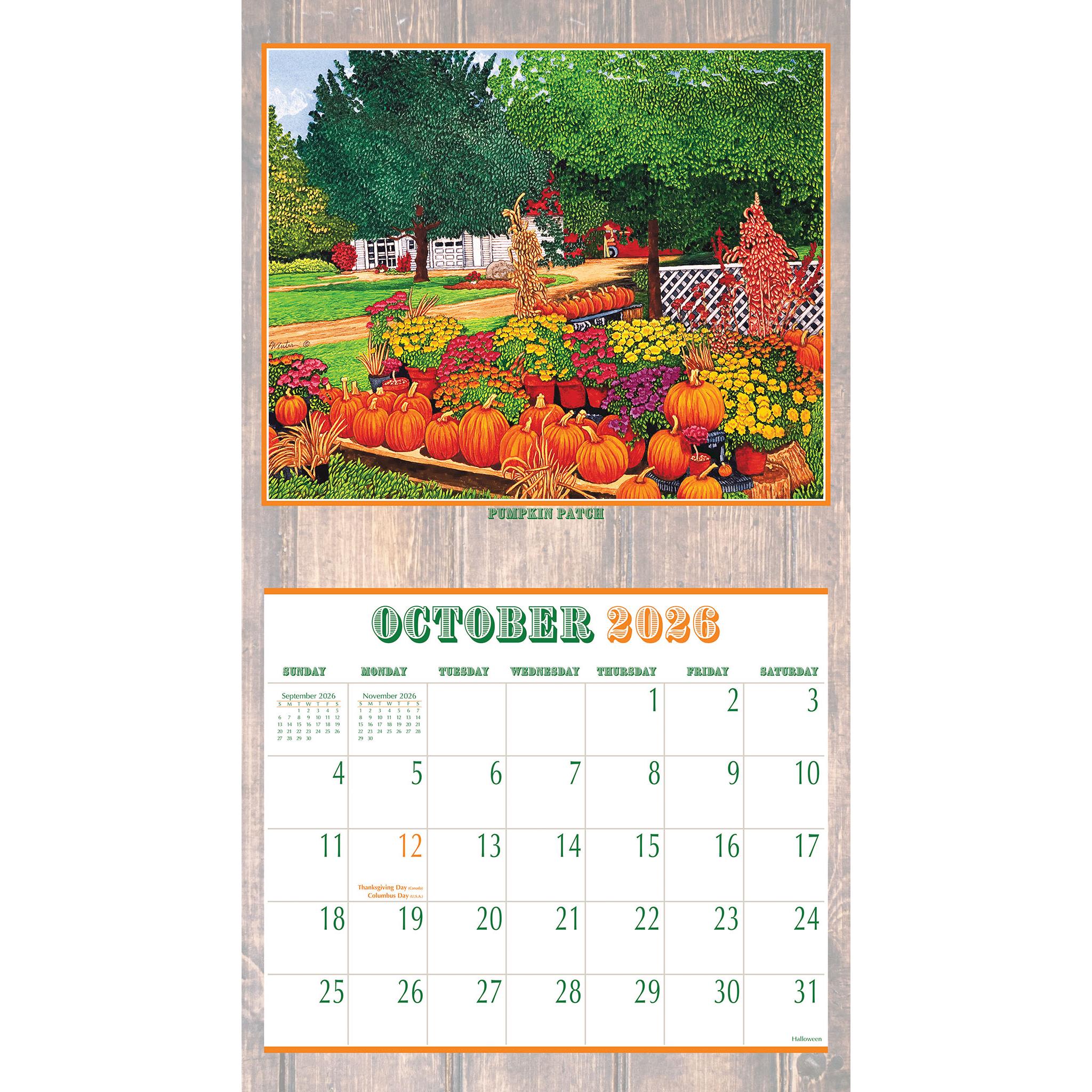 Garden Glory 2026 Wall Calendar - Online Only