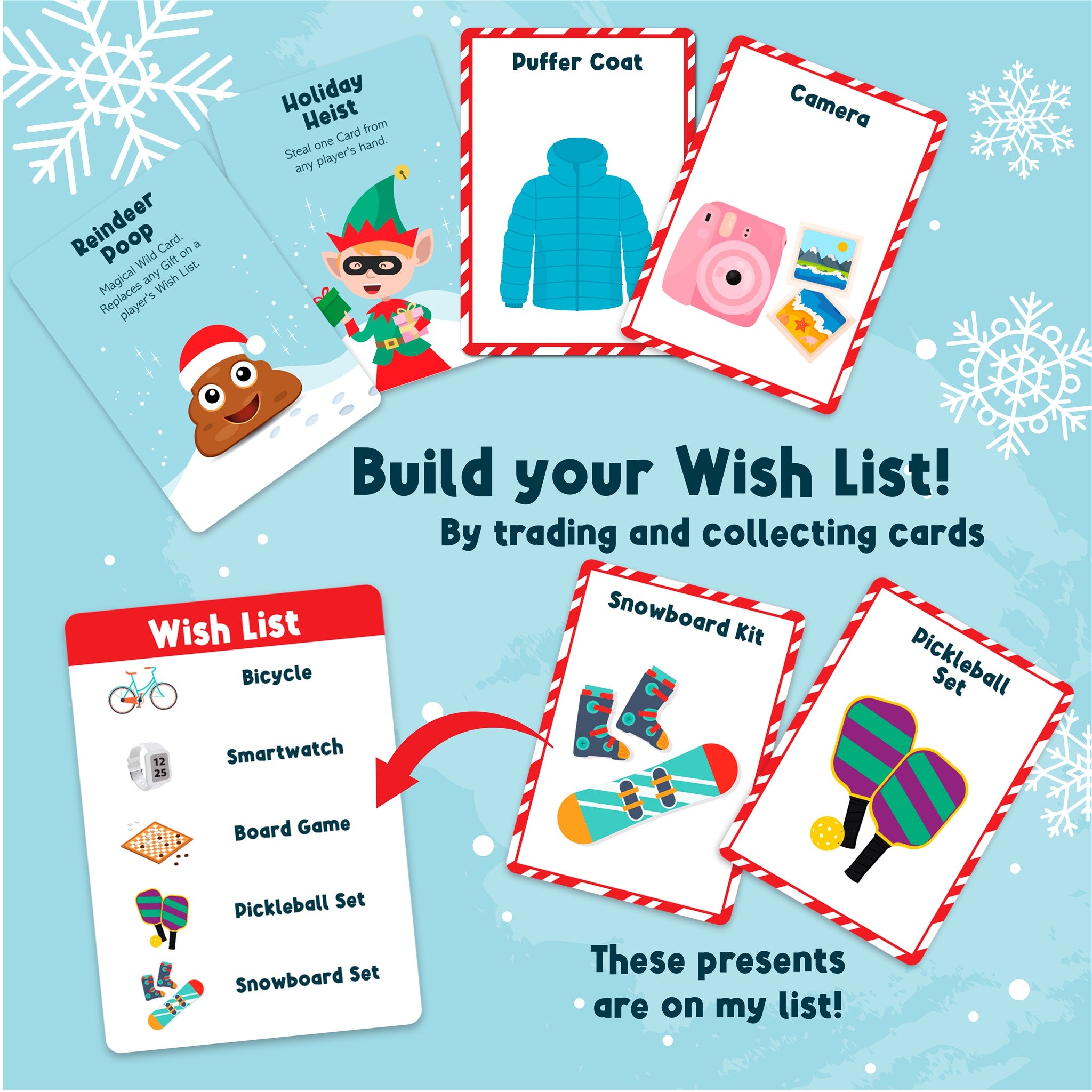 Reindeer Poop Card Game