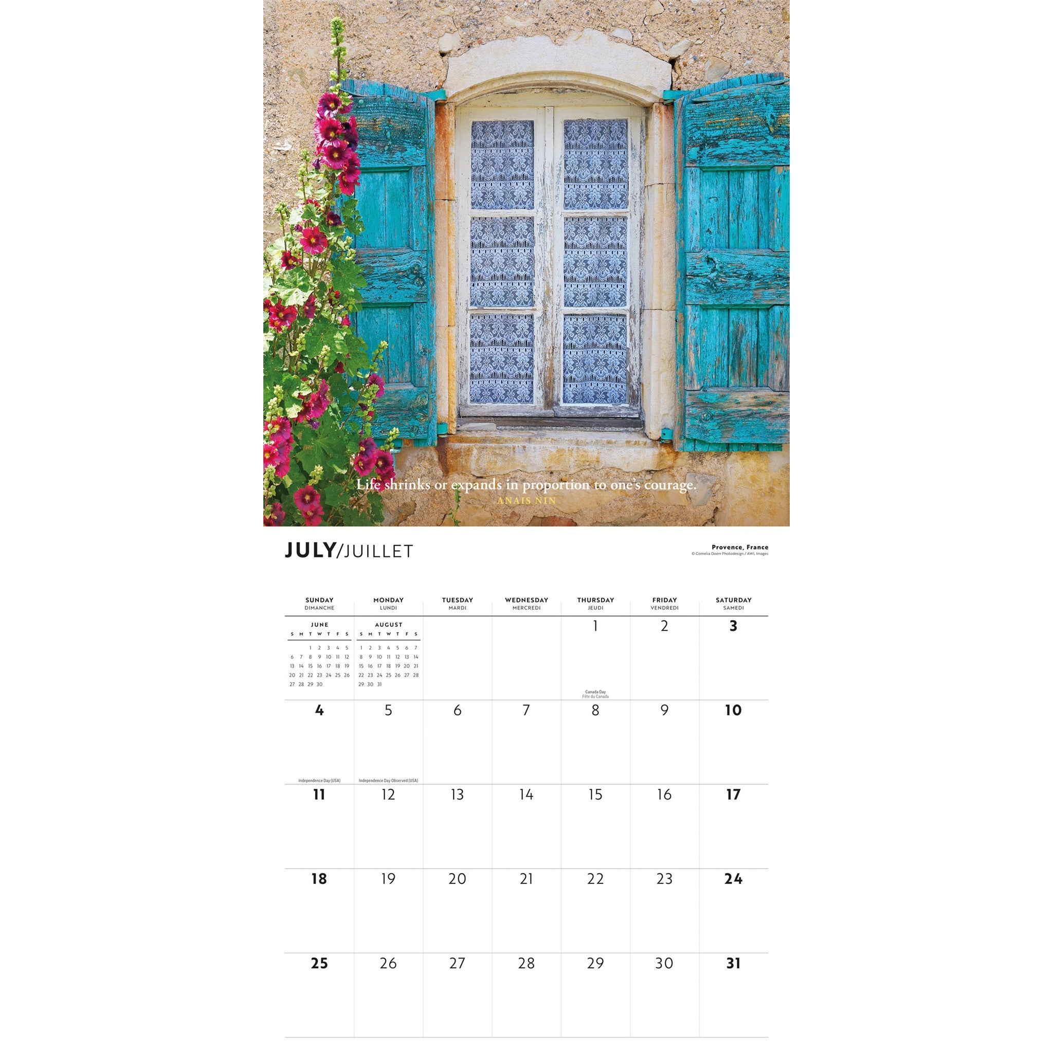 Doors and Windows 2027 Wall Calendar