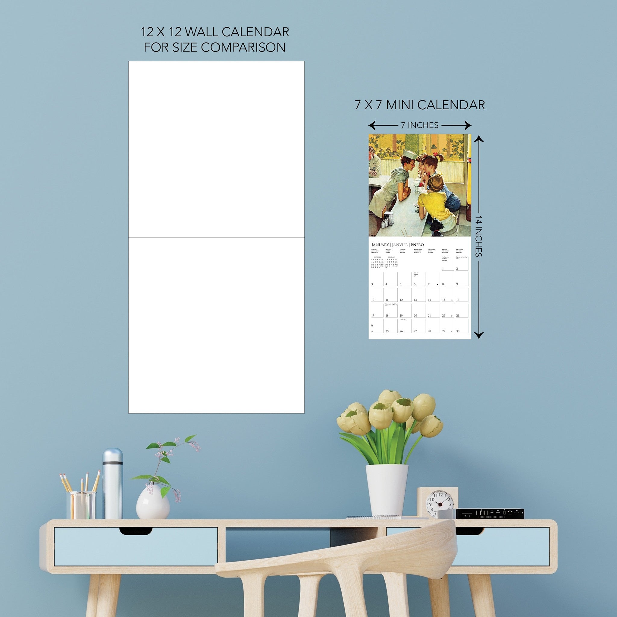 Saturday Evening Post 2027 Mini Calendar