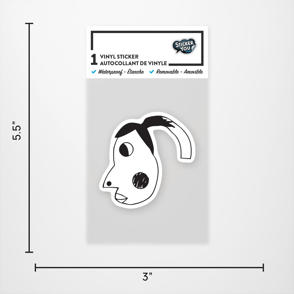 Hyperpigmentation Sticker Hyperpigmentation Vinyl Sticker
