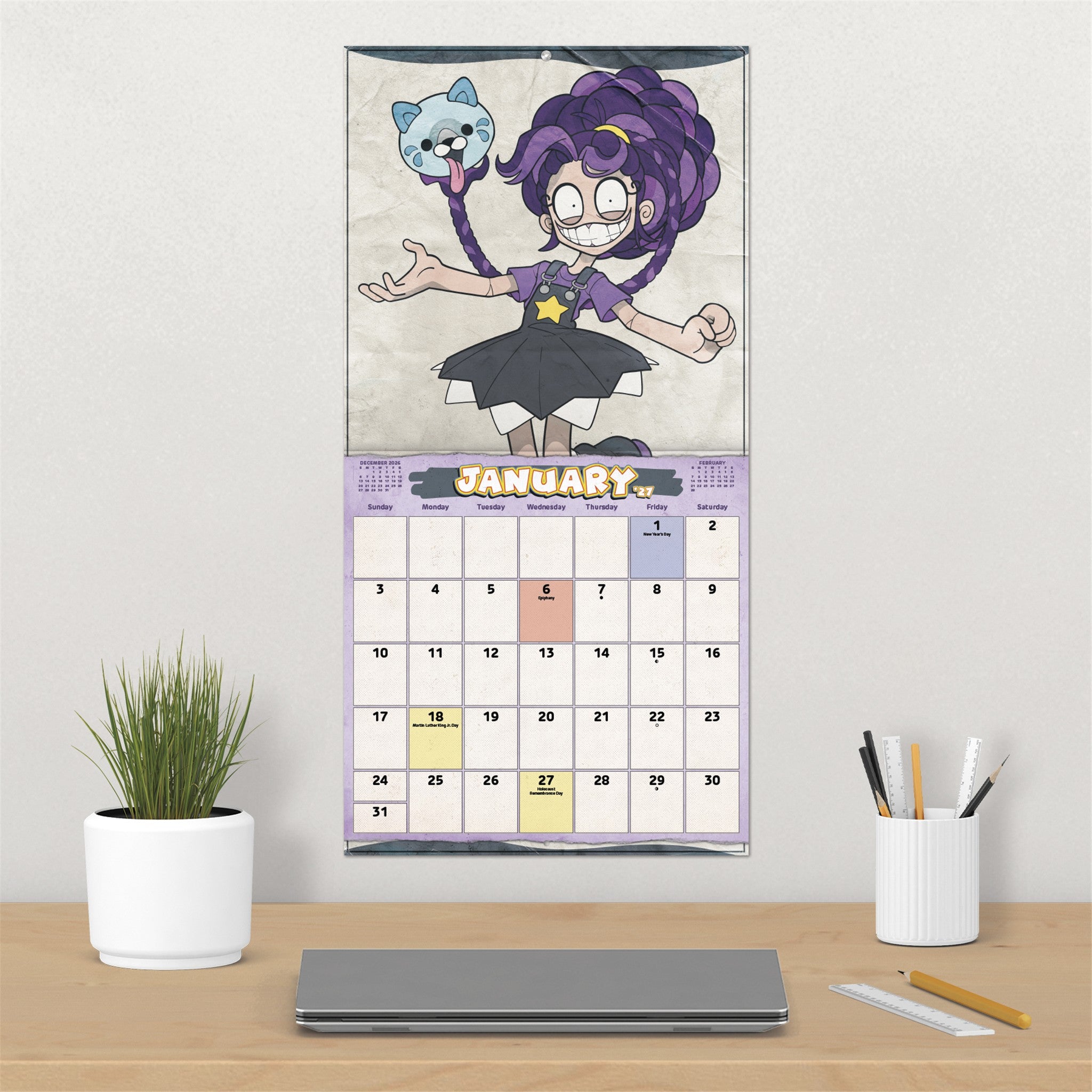 Poppy Playtime 2027 Wall Calendar - Online Only