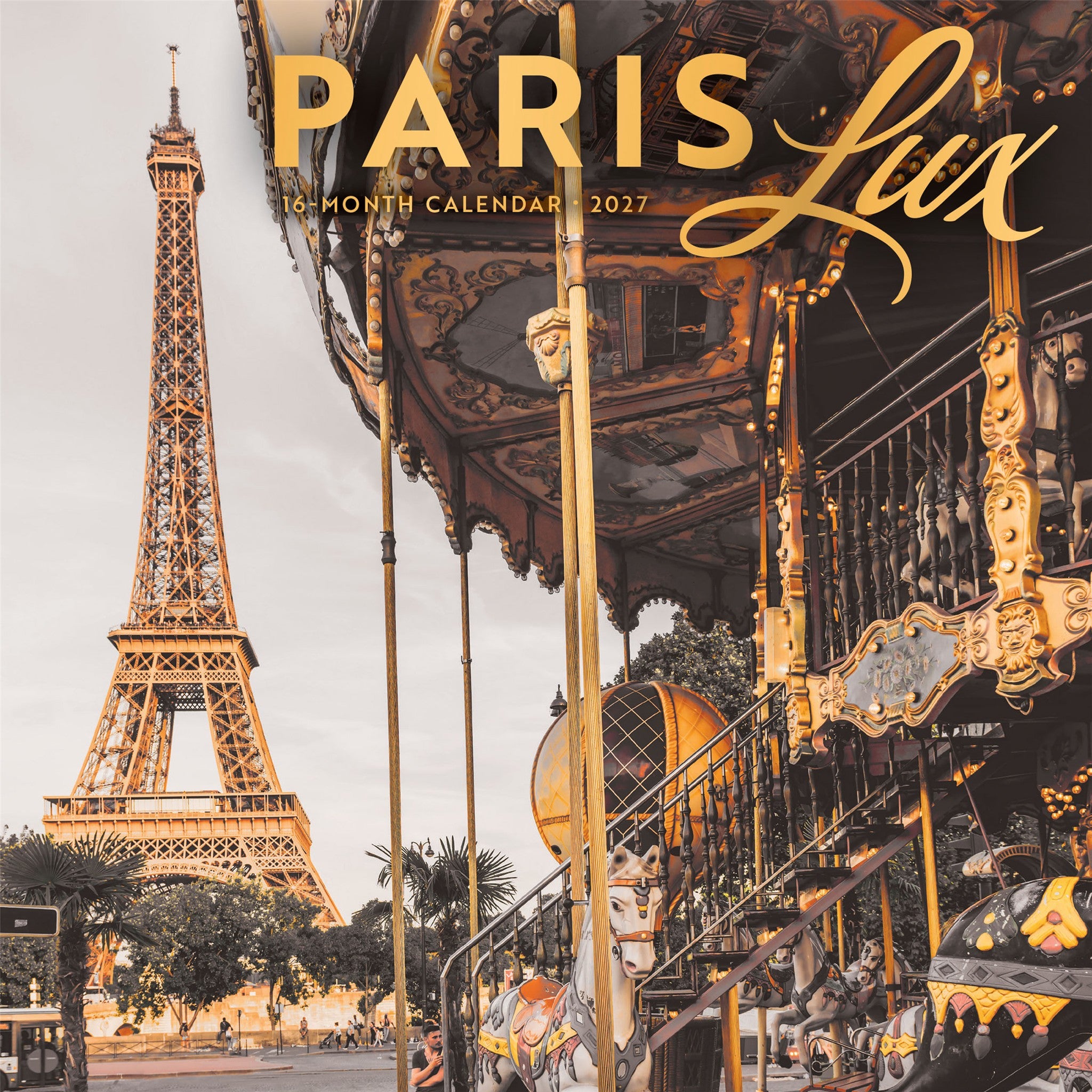 Paris Lux 2027 Mini Calendar