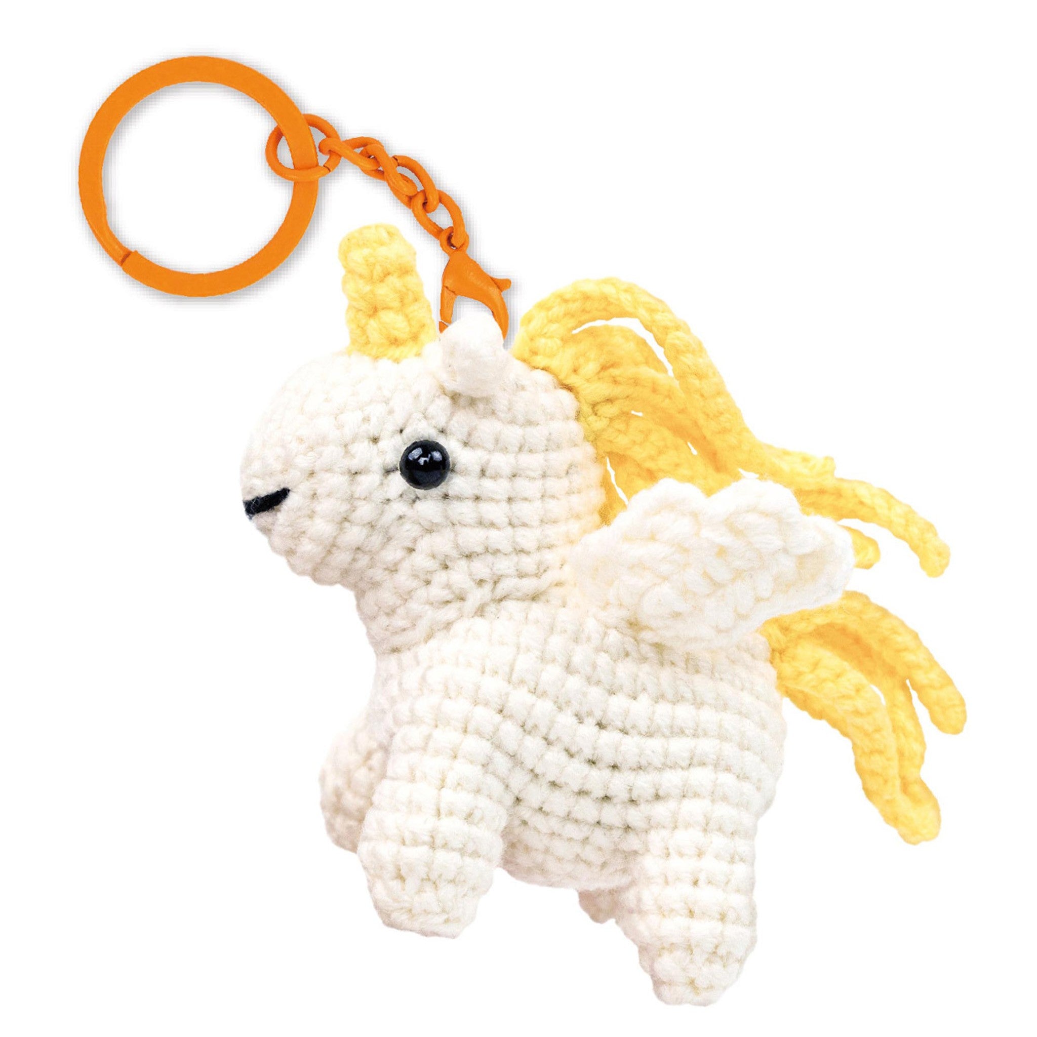 Crochet Curly Unicorn