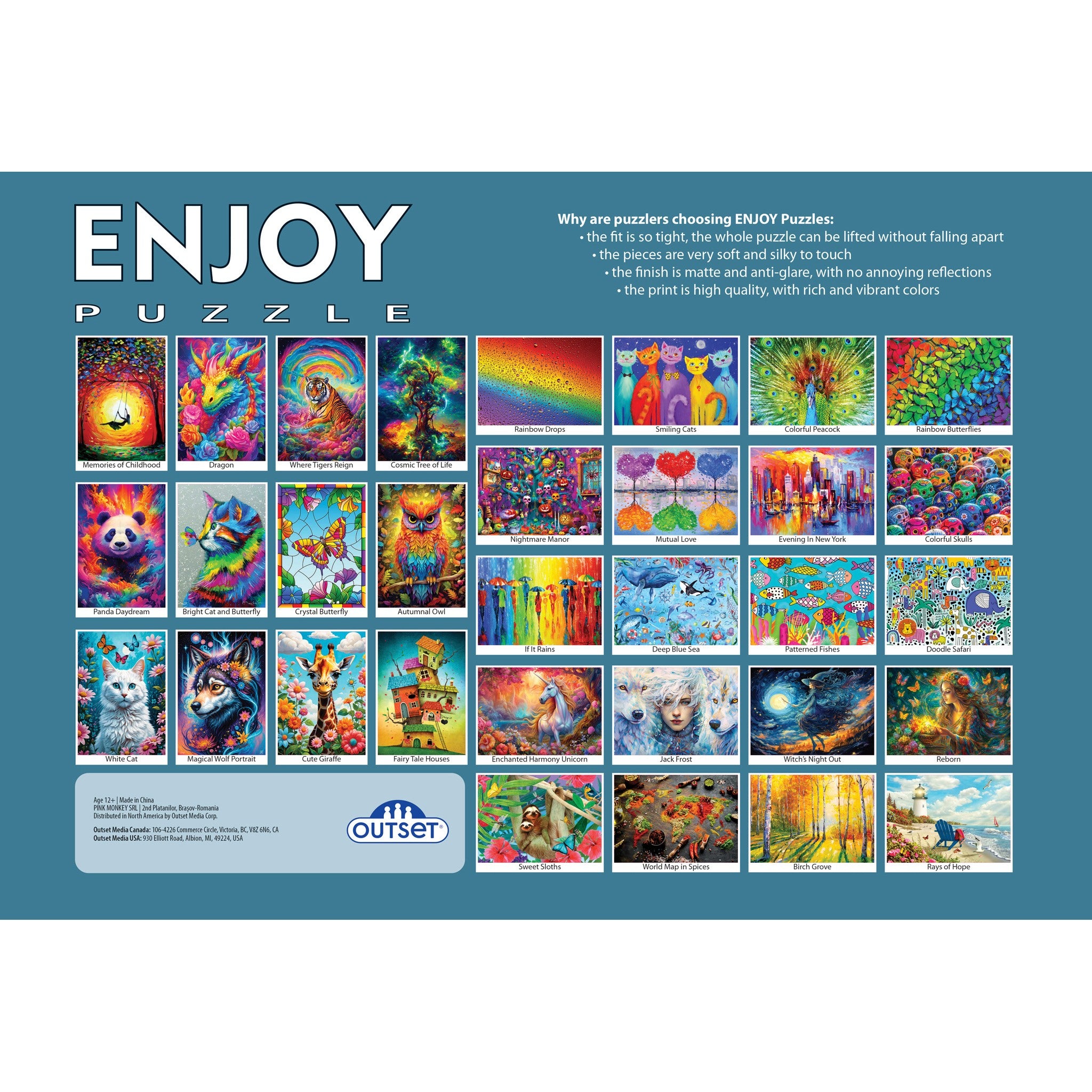 Rainy Love 1000 Piece Puzzle - Online Only