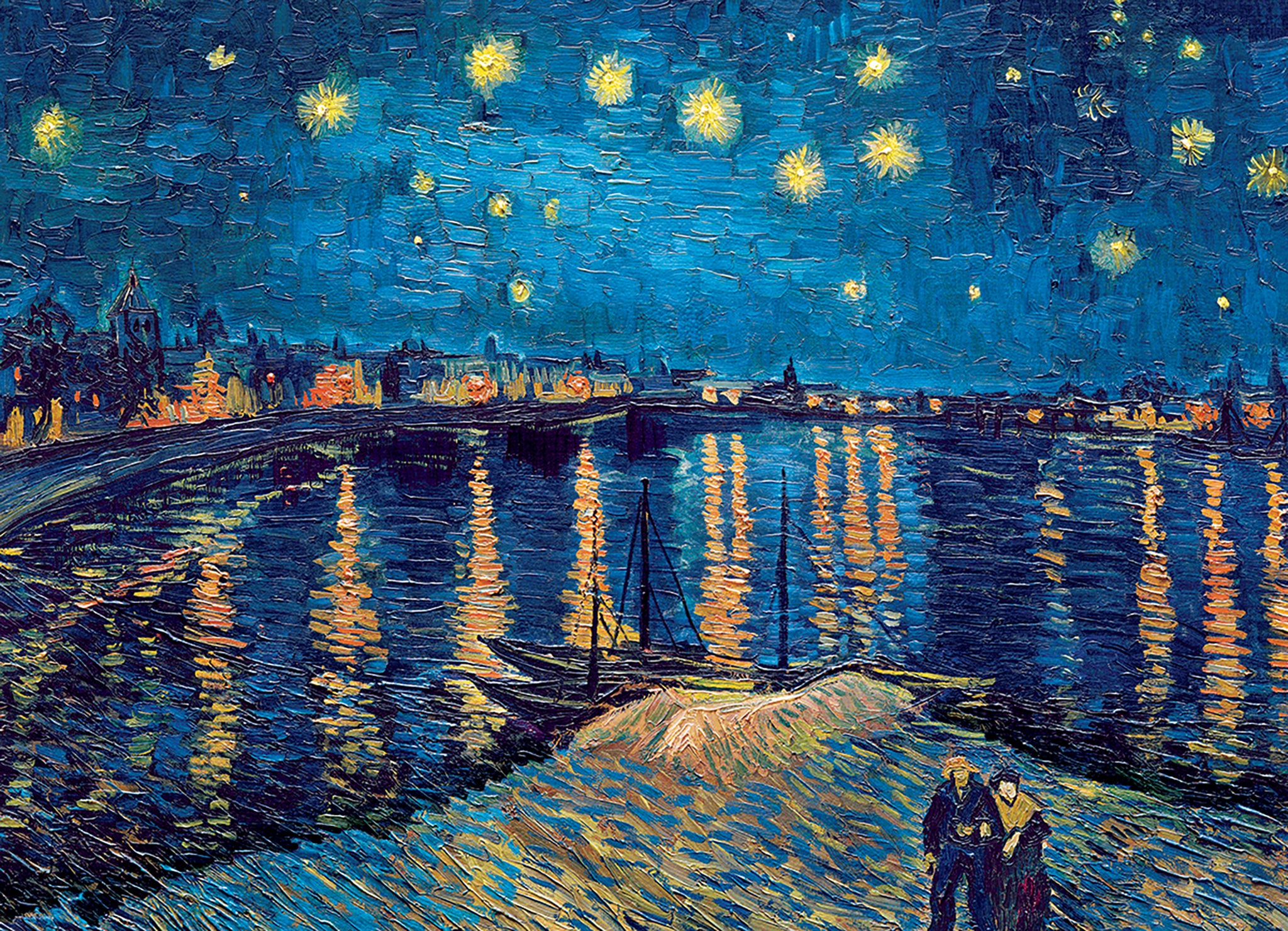 Starry Night by Vincent Van Gogh 1000 Piece Puzzle - FINAL SALE