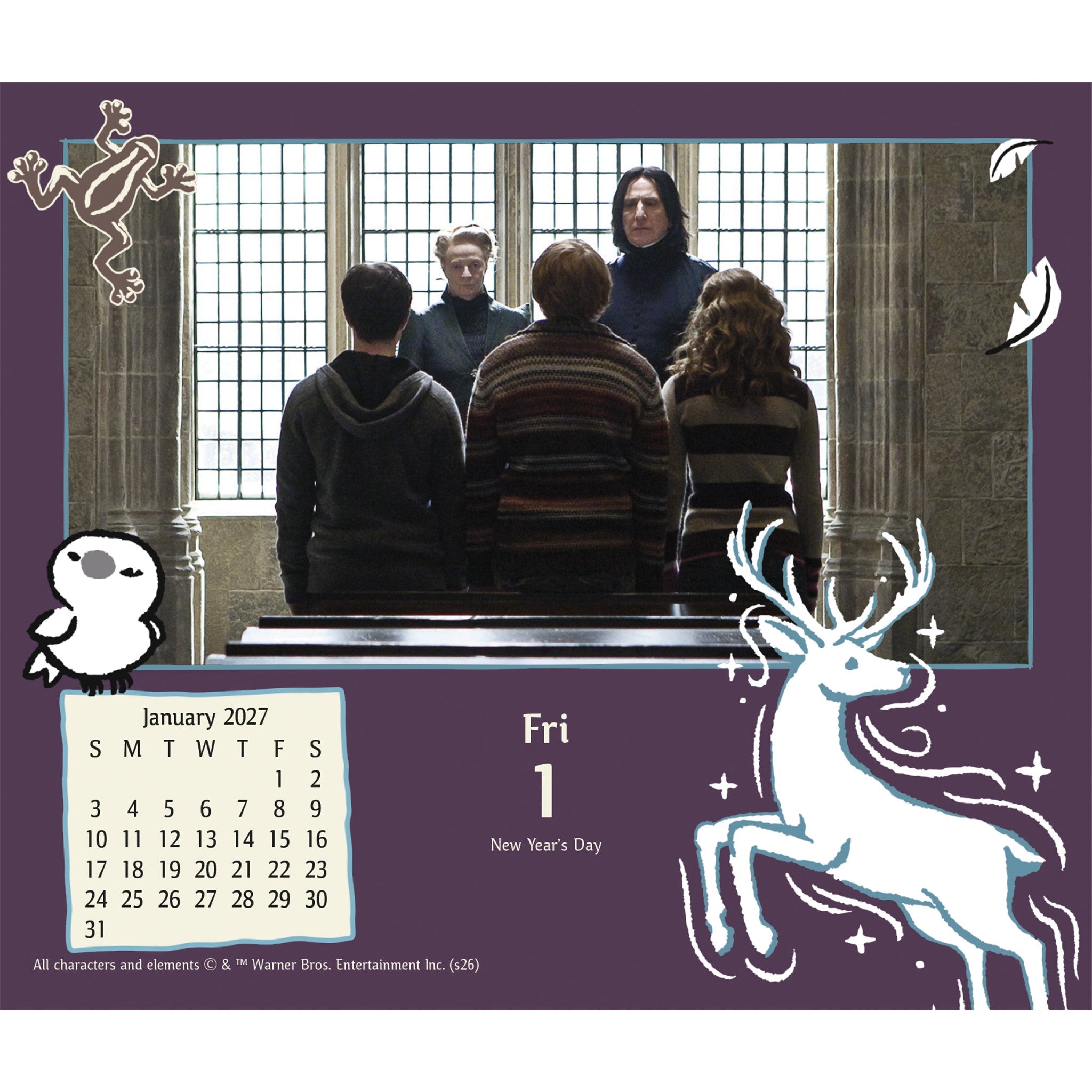Harry Potter 2027 Box Calendar