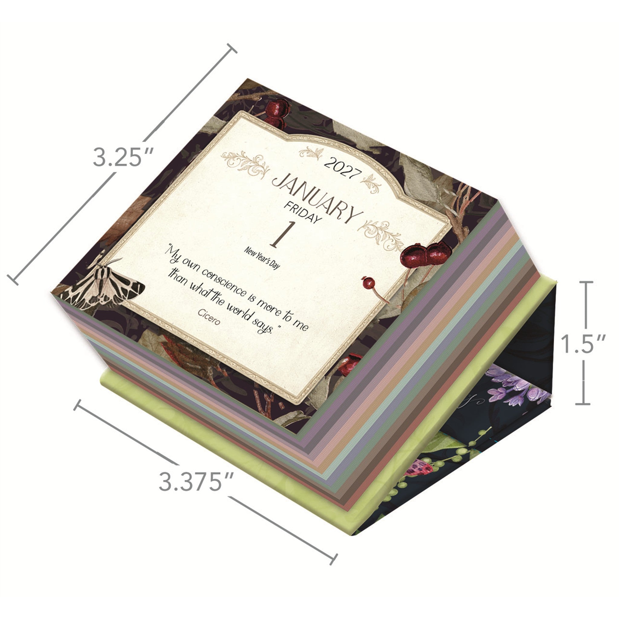 Be Good To Yourself 2027 Small Box Calendar