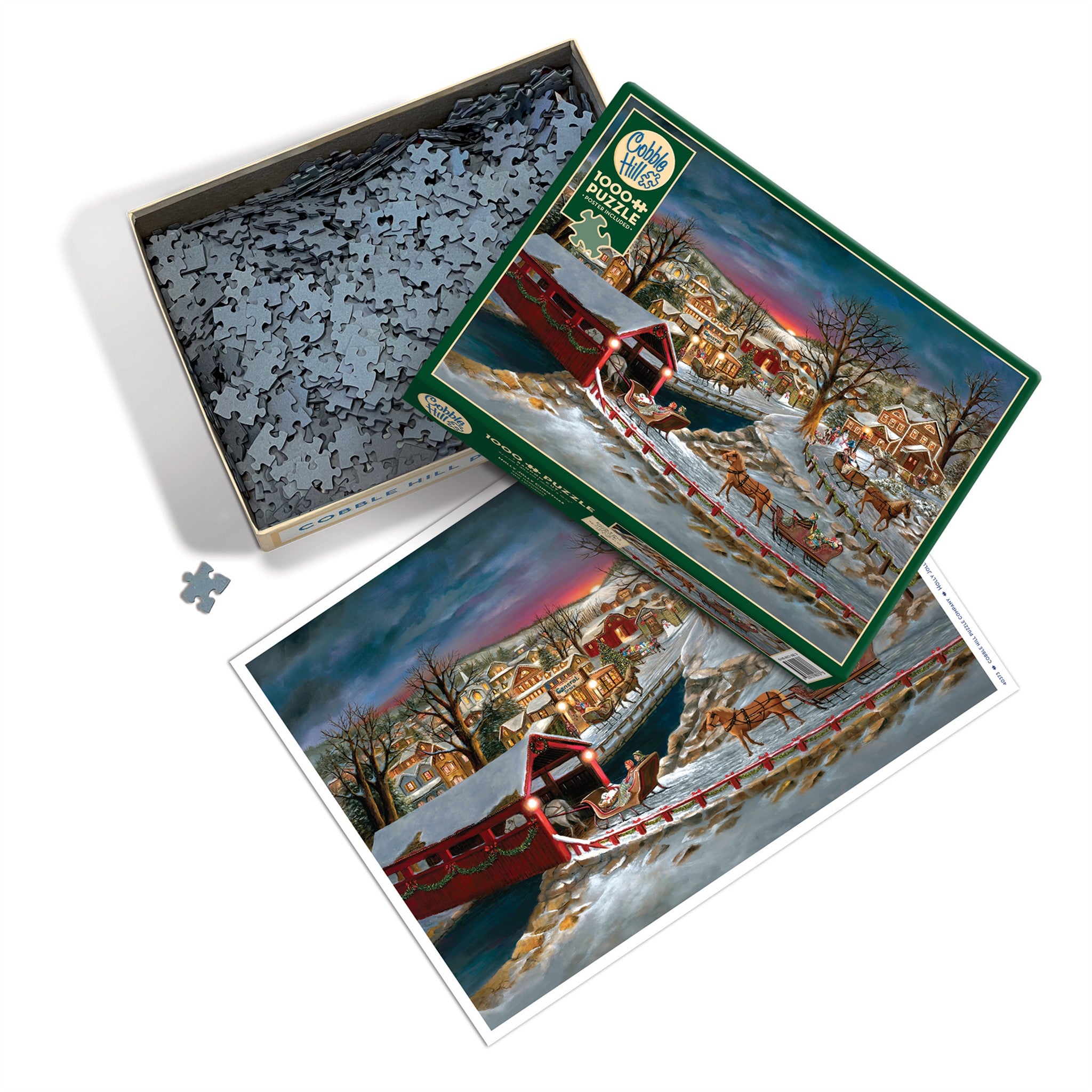 Holly Jolly Christmas Exclusive 1000 Piece Puzzle
