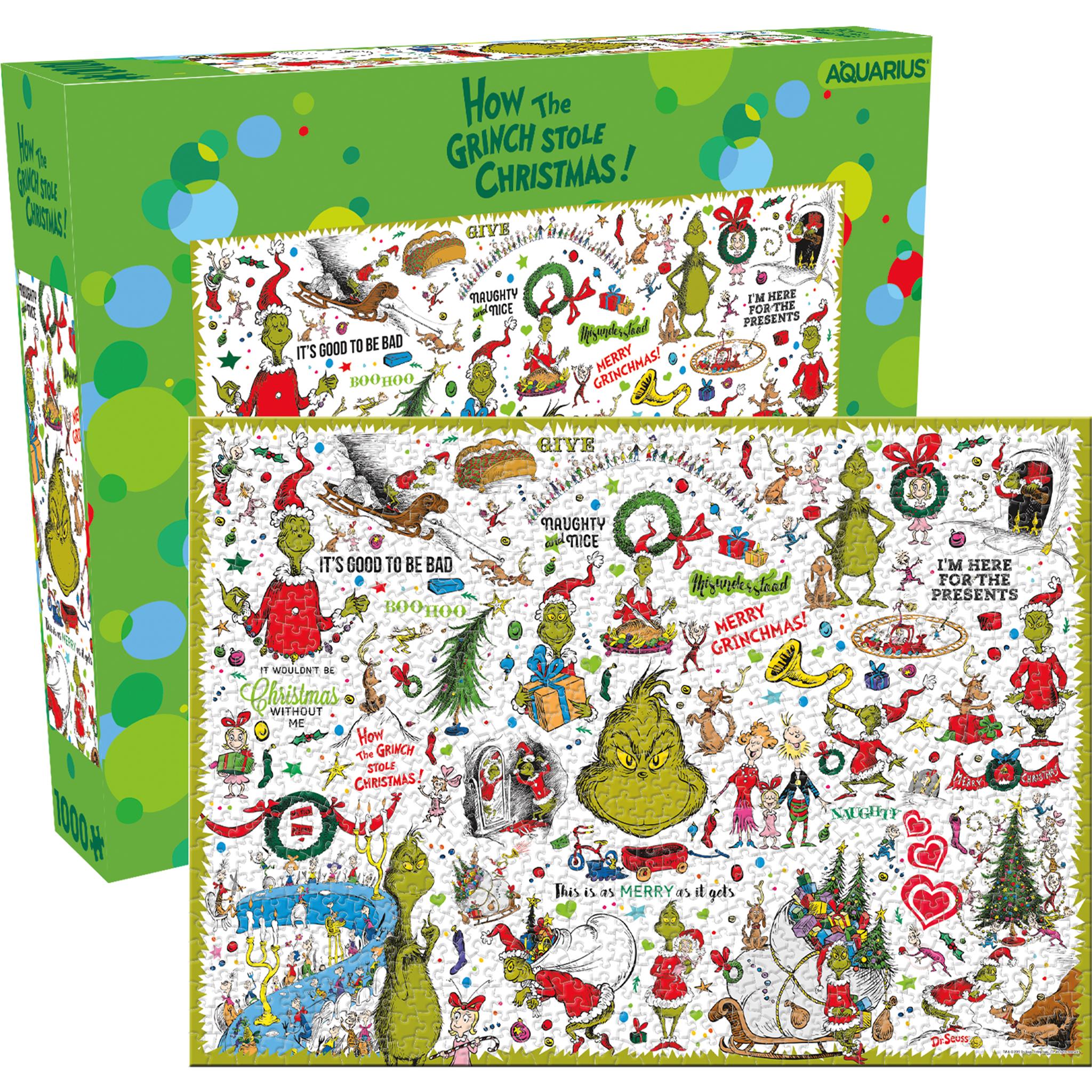 Grinch Christmas 1000 Piece Puzzle