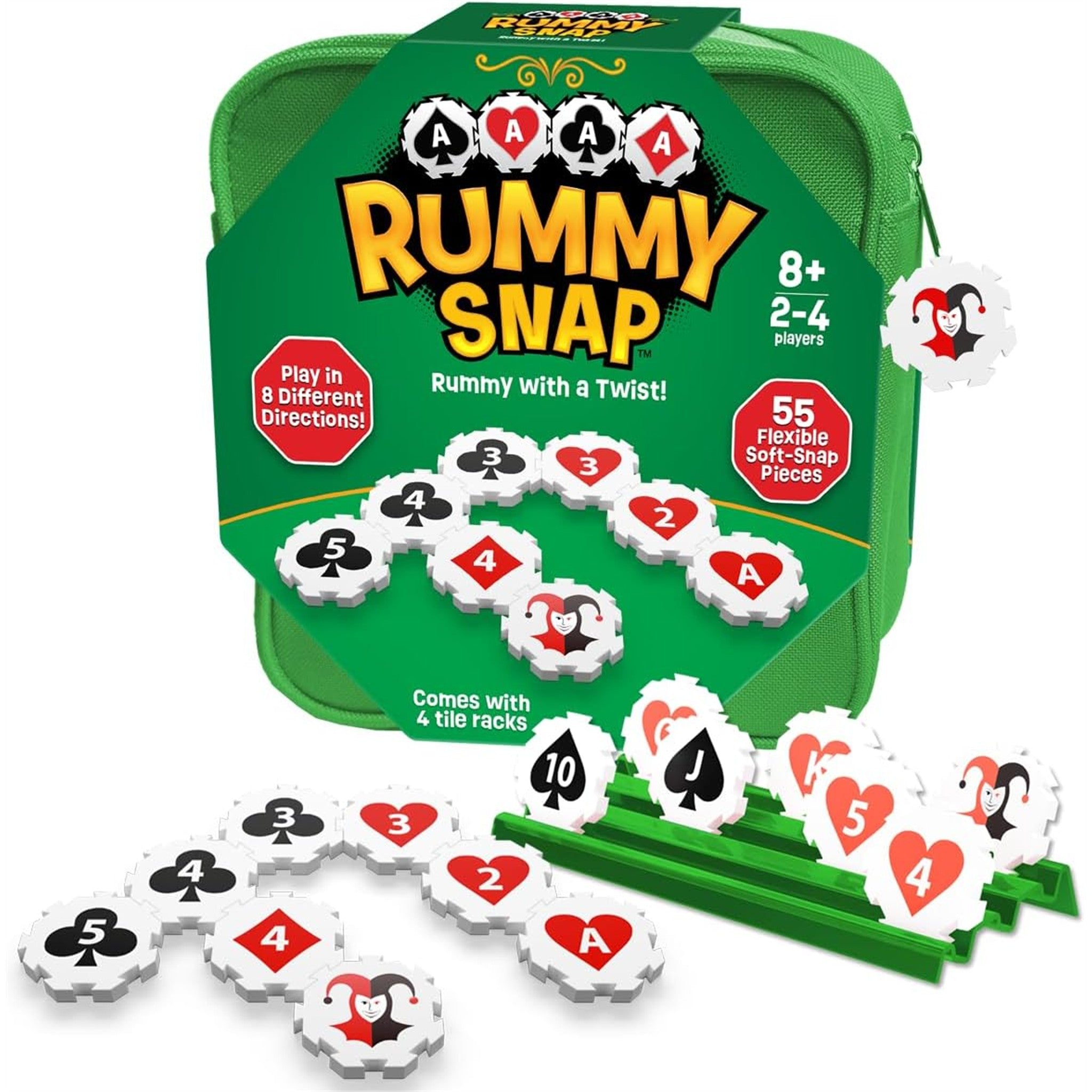 Rummy Snap Canvas Pouch