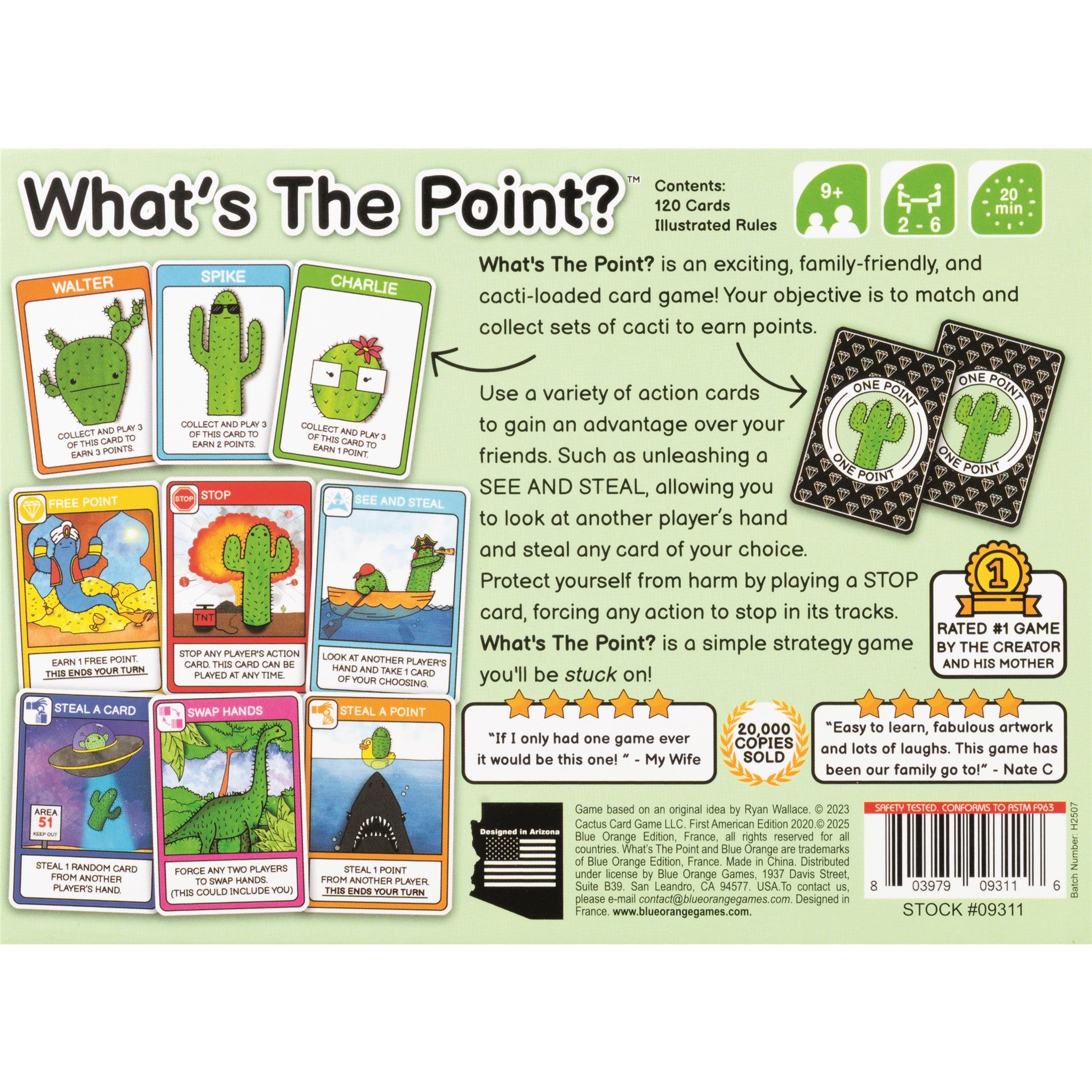 What's the Point: The Cactus Card Game