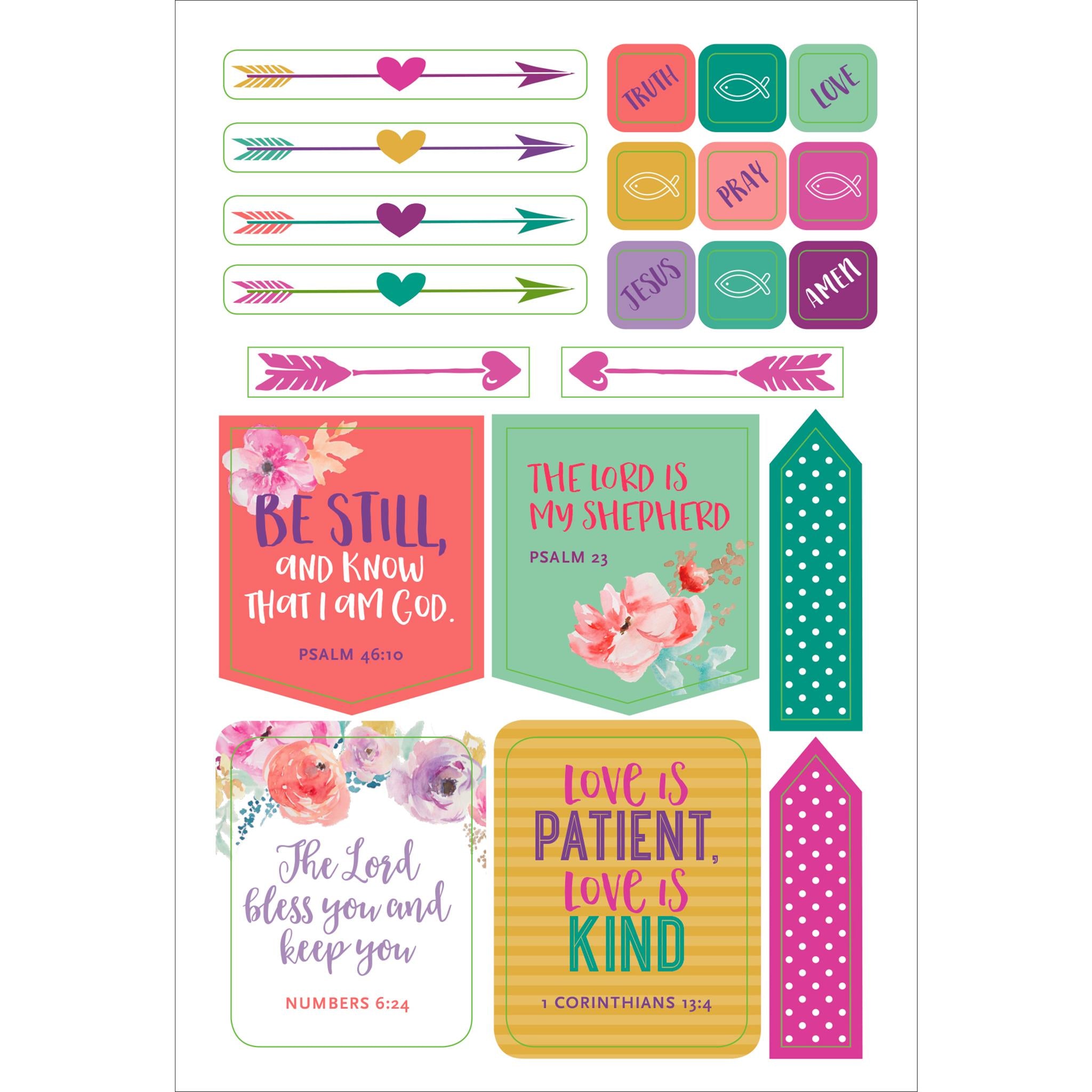 Faith Planner Stickers