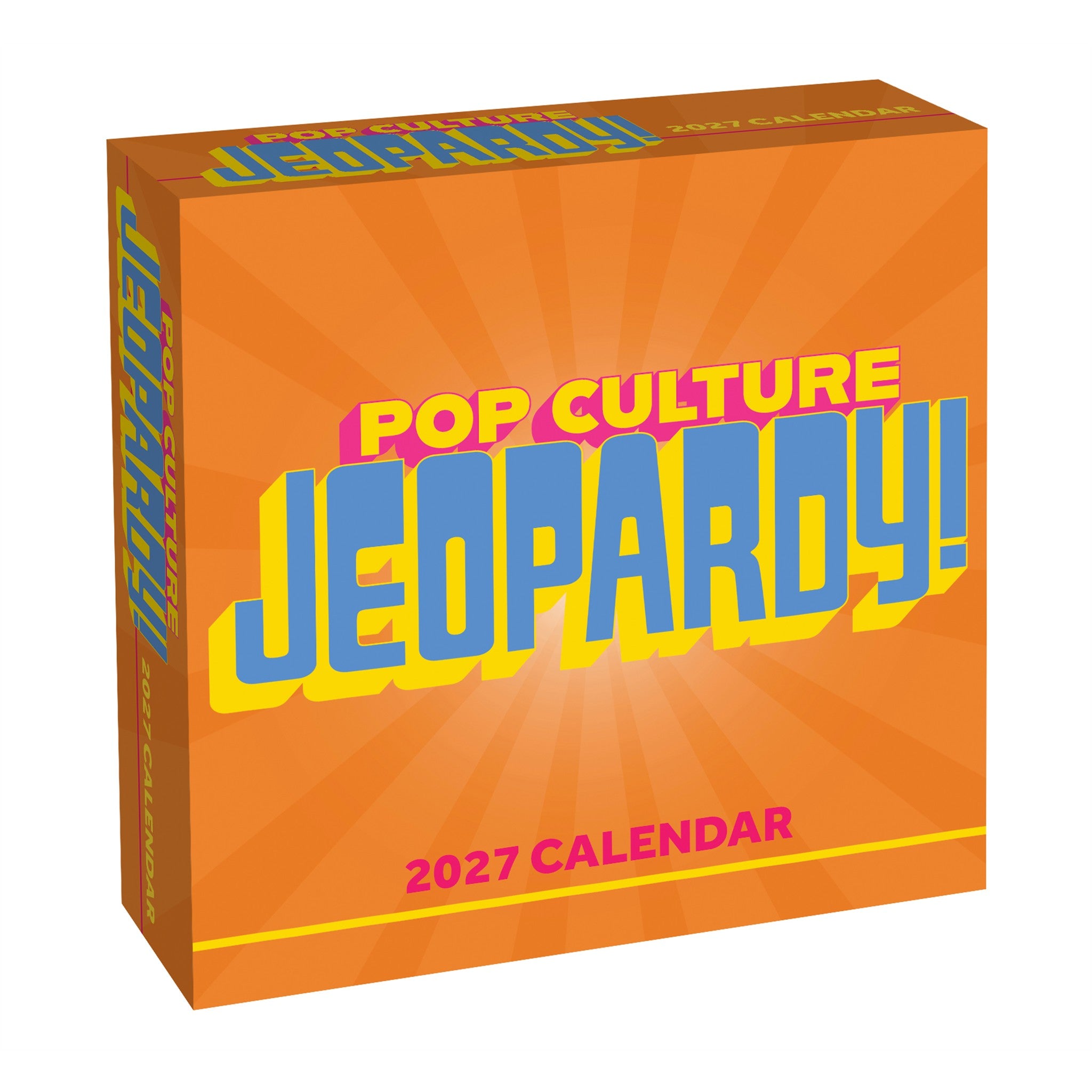 Pop Culture JEOPARDY! 2027 Box Calendar - Online Only