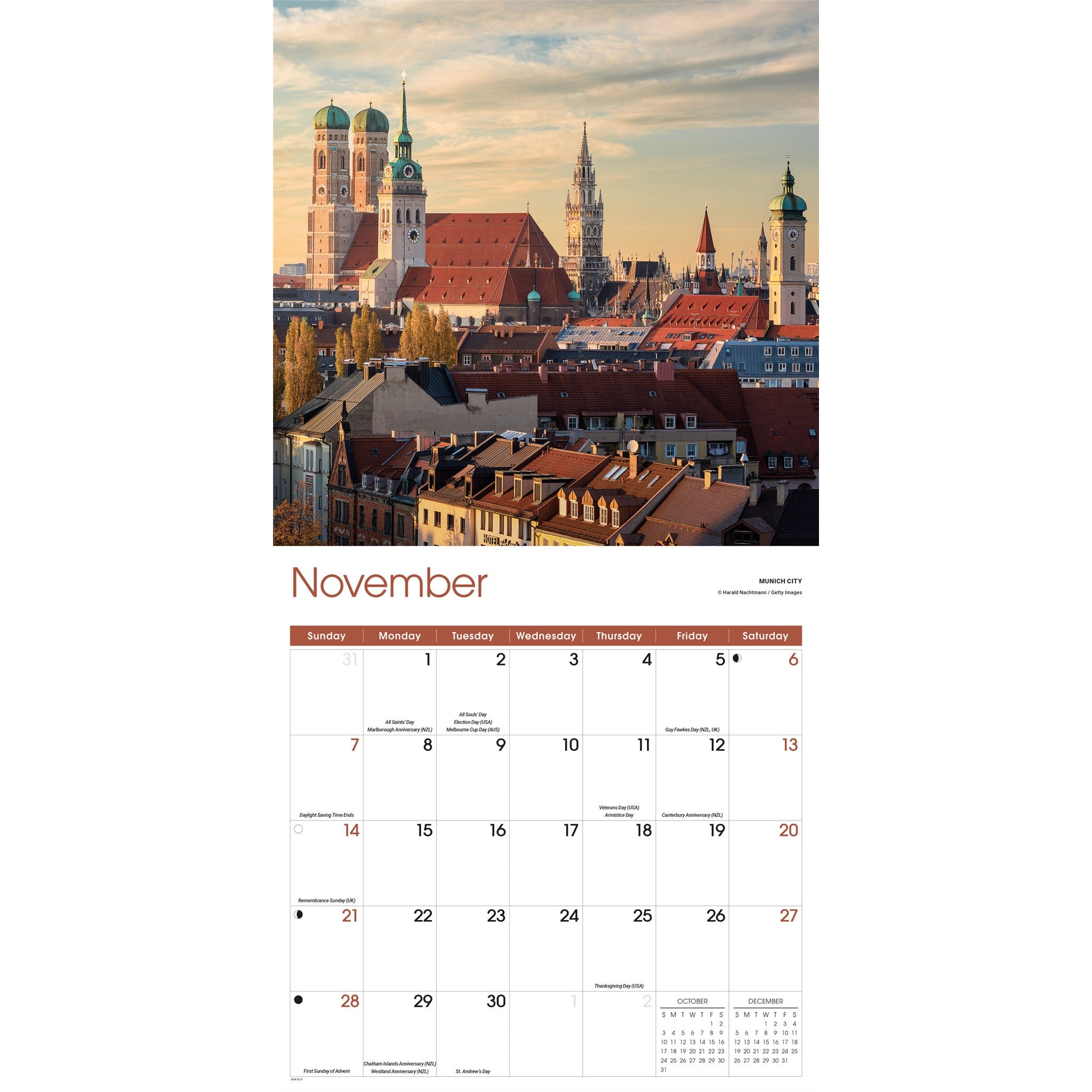 Germany 2027 Wall Calendar