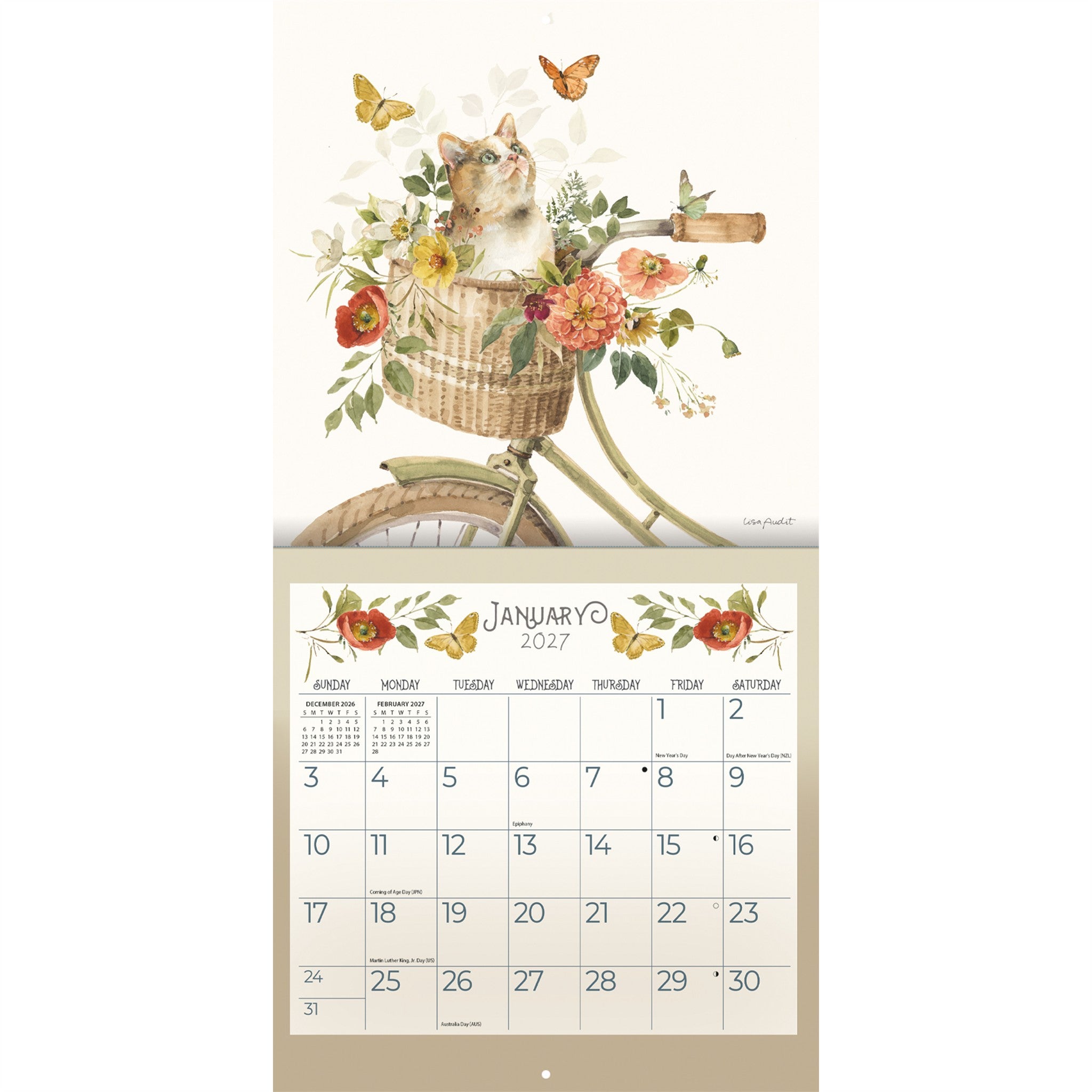 A Beautiful Ride 2027 Mini Calendar