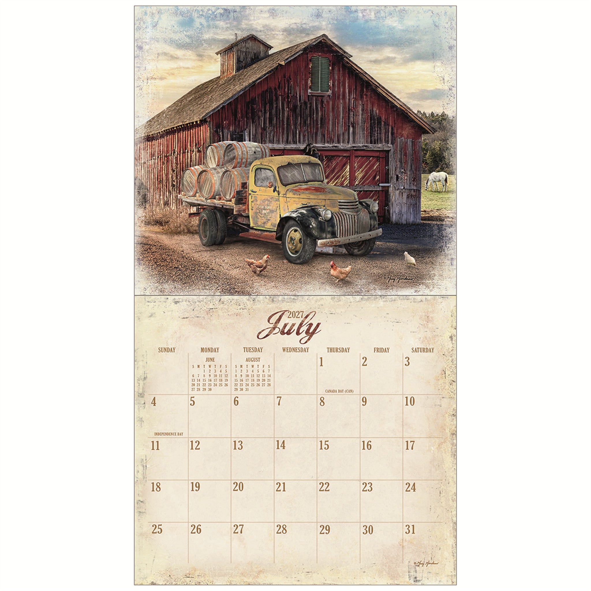 Heartland 2027 Wall Calendar - Online Only