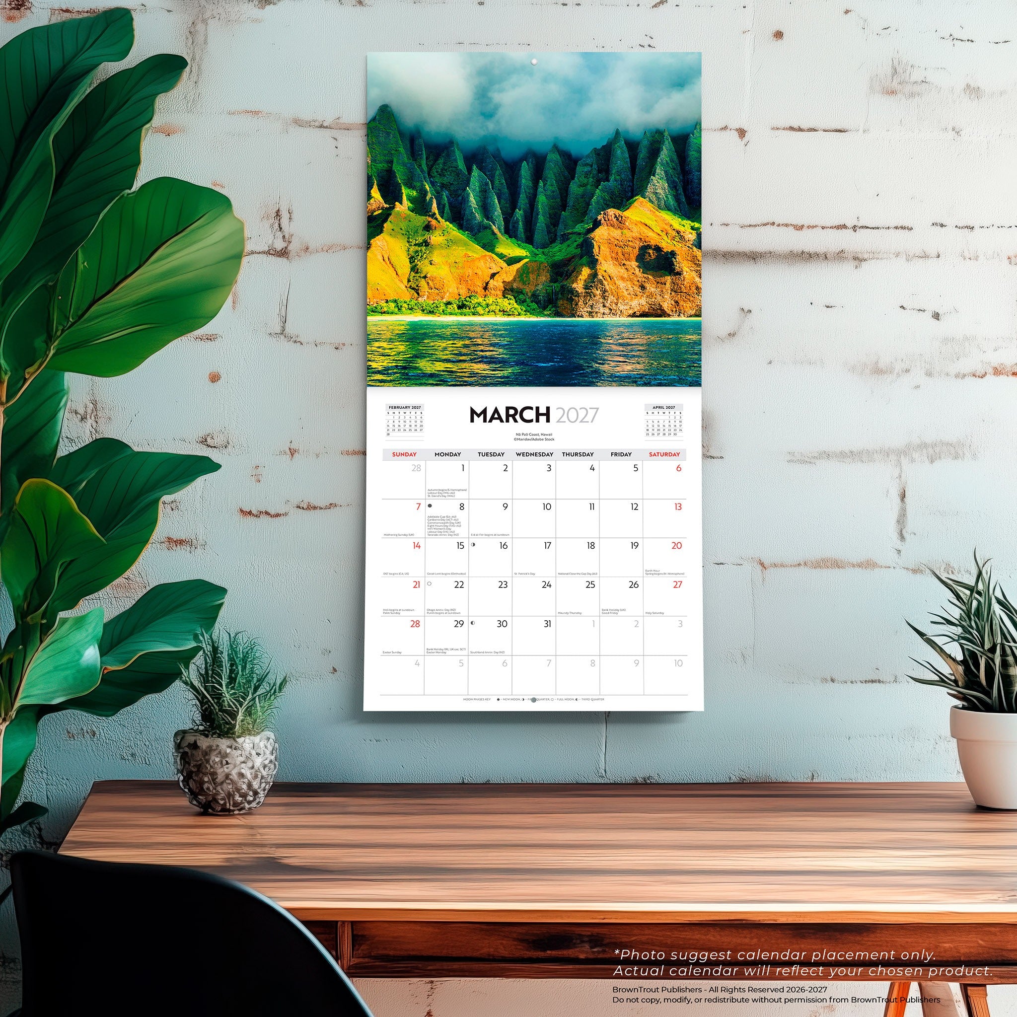I Love Travel 2027 Wall Calendar