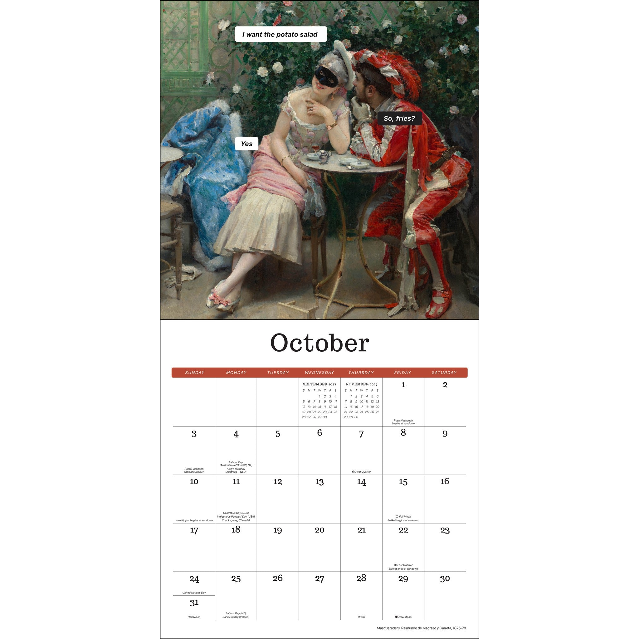 Punk History 2027 Wall Calendar - Online Only