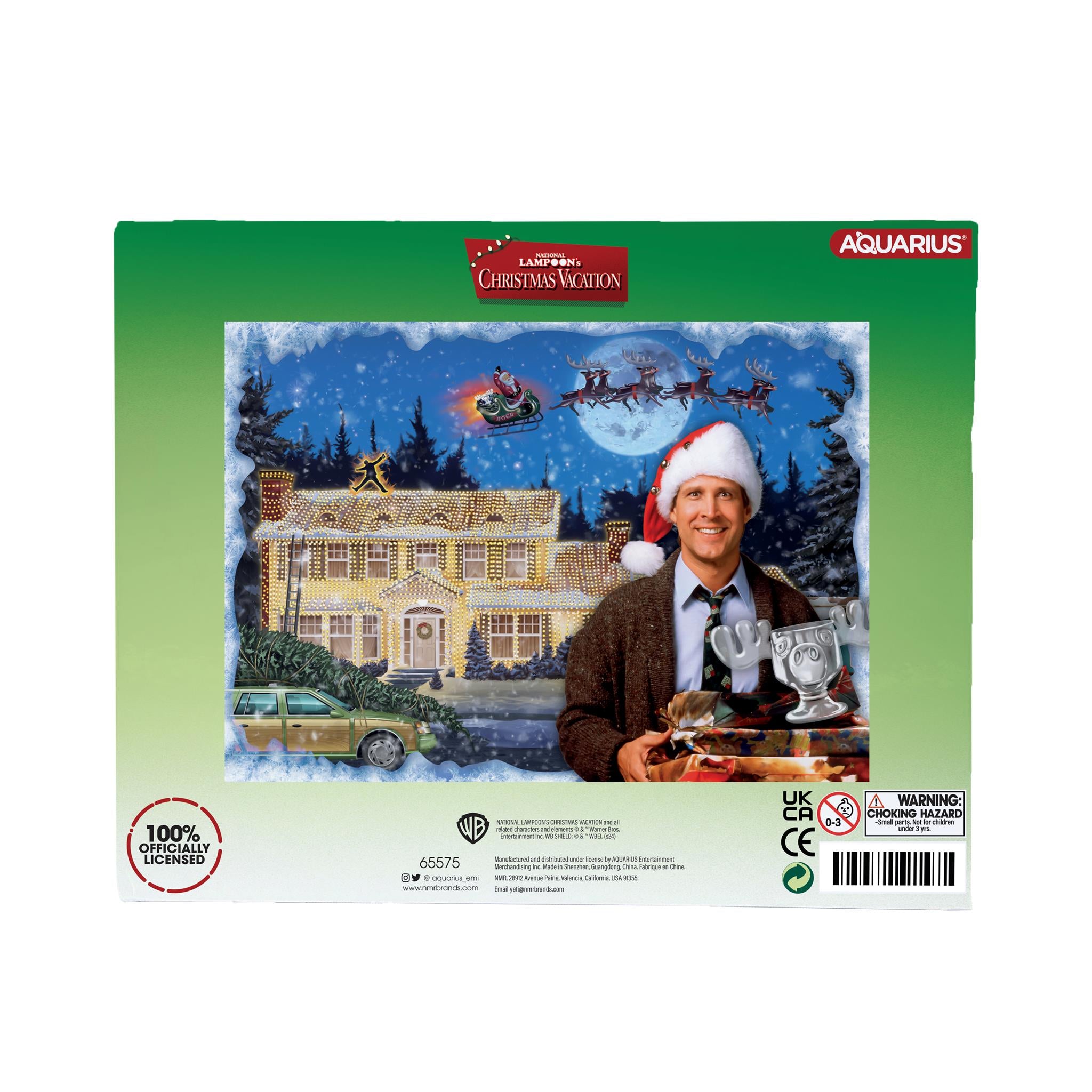 Christmas Vacation Glitter Snow 1000 Piece Puzzle