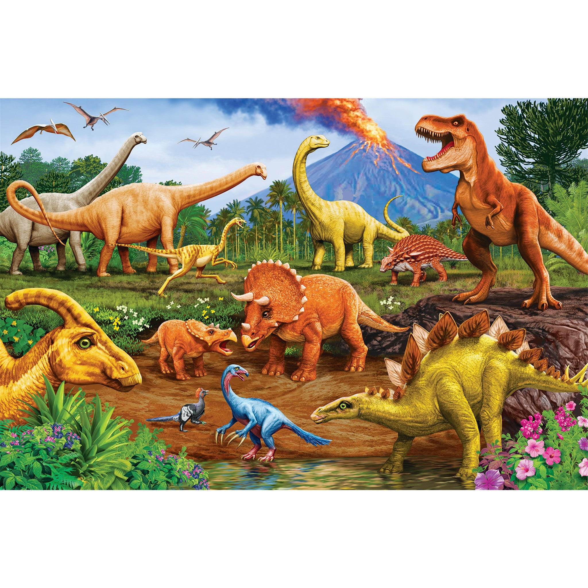 Dinos 35 Piece Floor Puzzle - Online Only