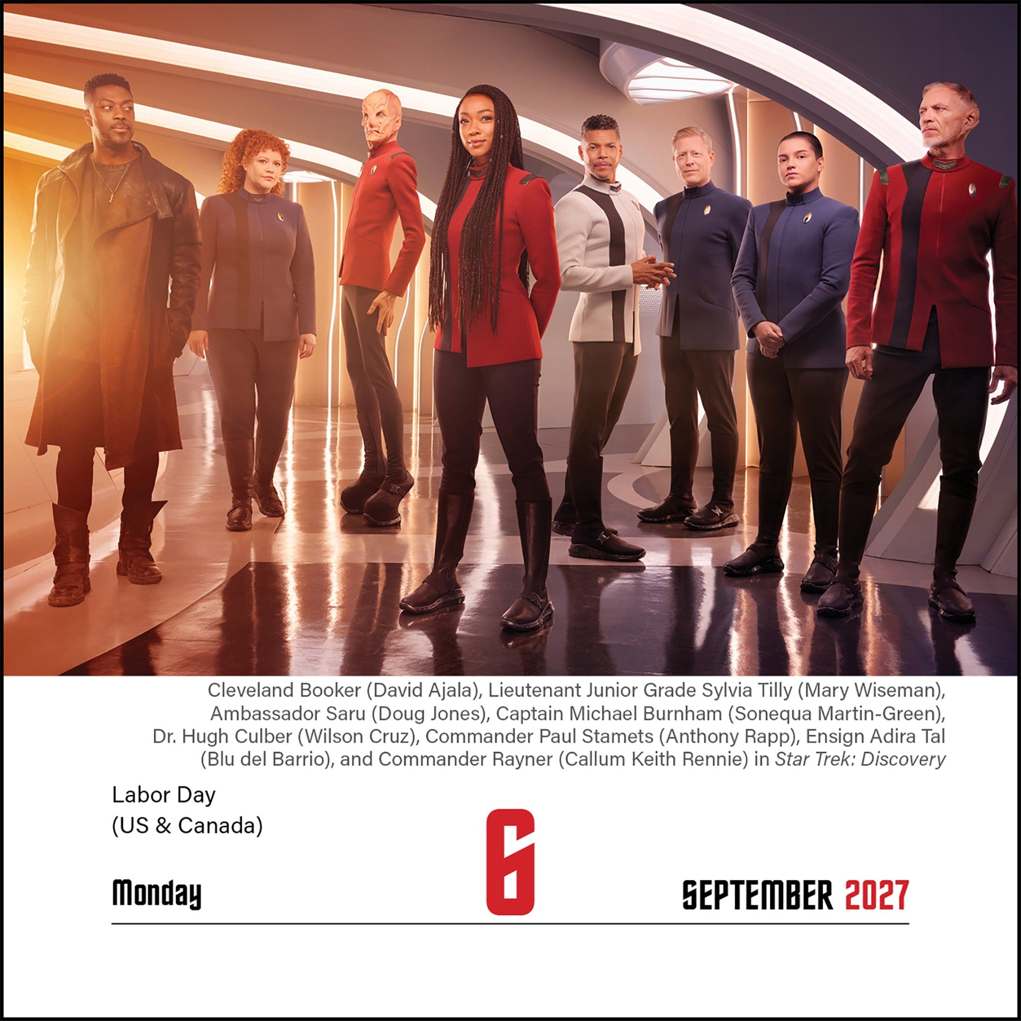 Star Trek Daily 2027 Box Calendar