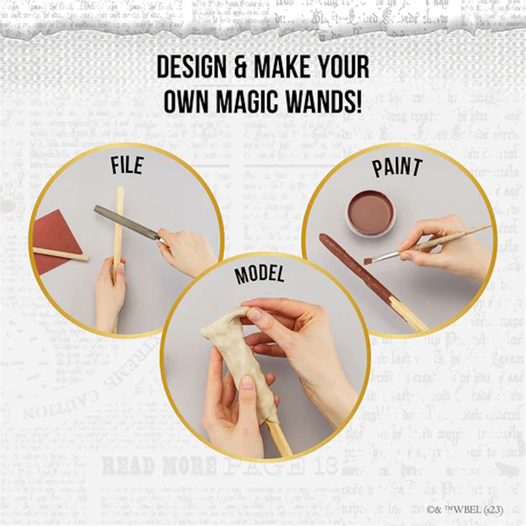 Harry Potter Magic Wands Craft Kit