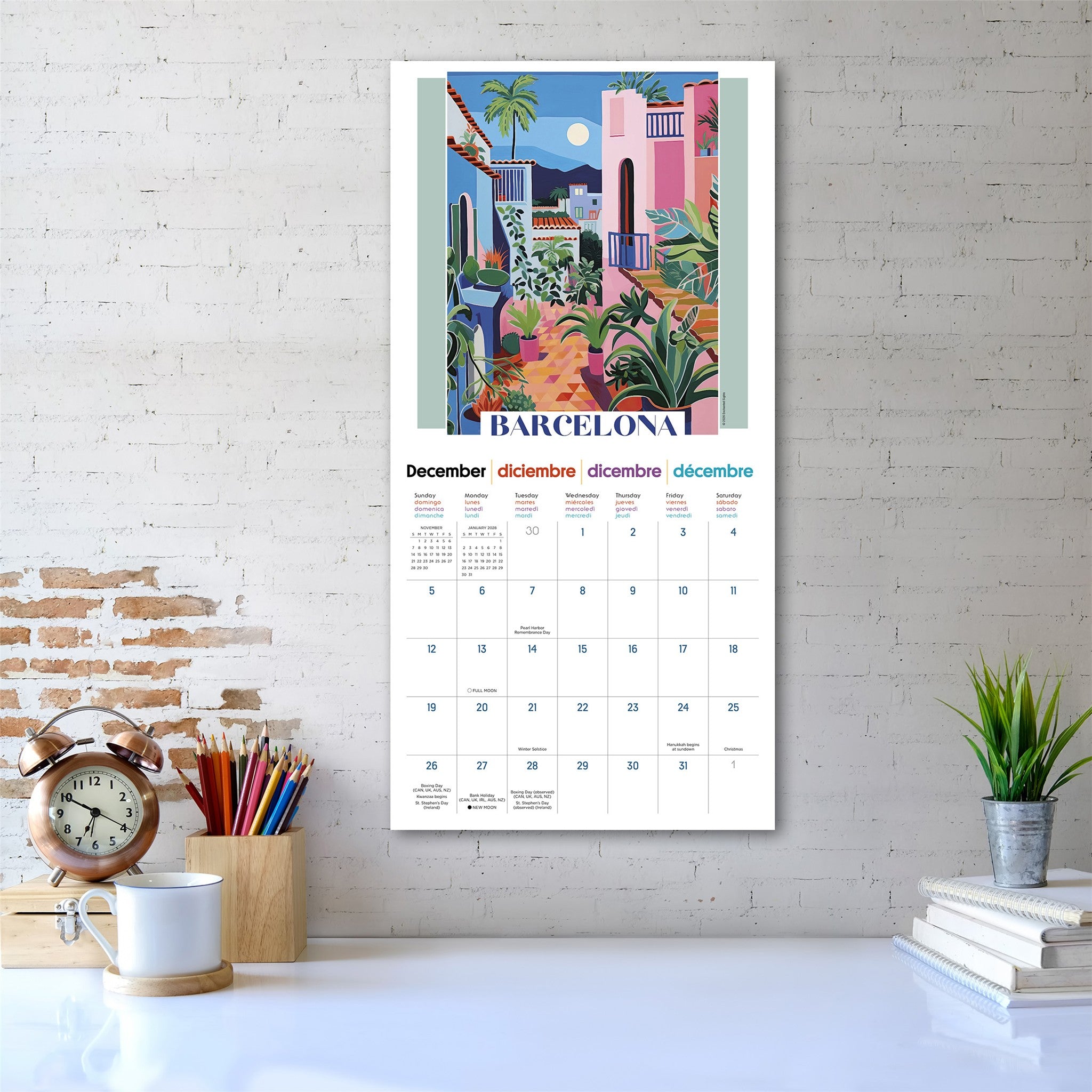 The Art of Travel 2027 Wall Calendar - Online Only