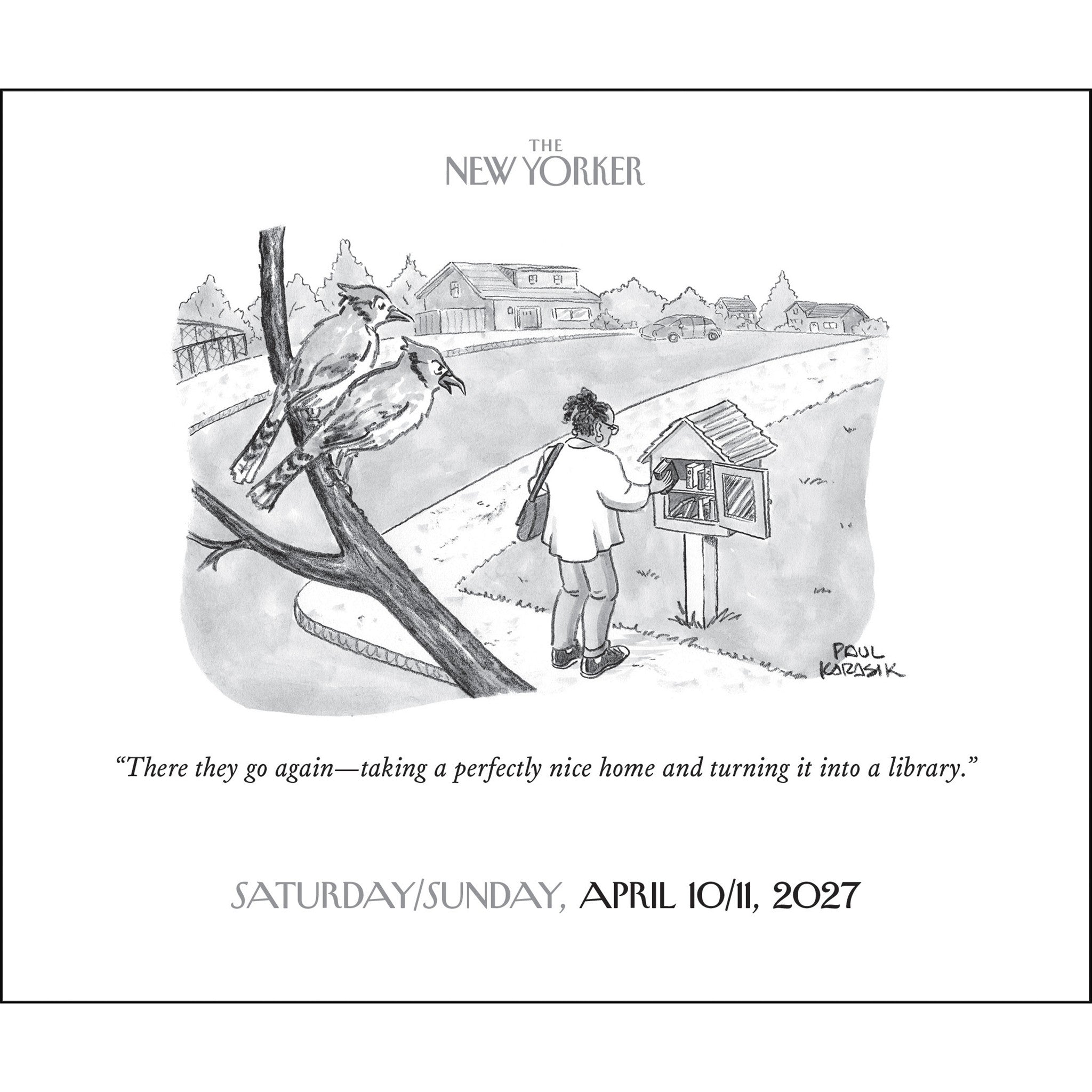 Cartoons from The New Yorker 2027 Box Calendar
