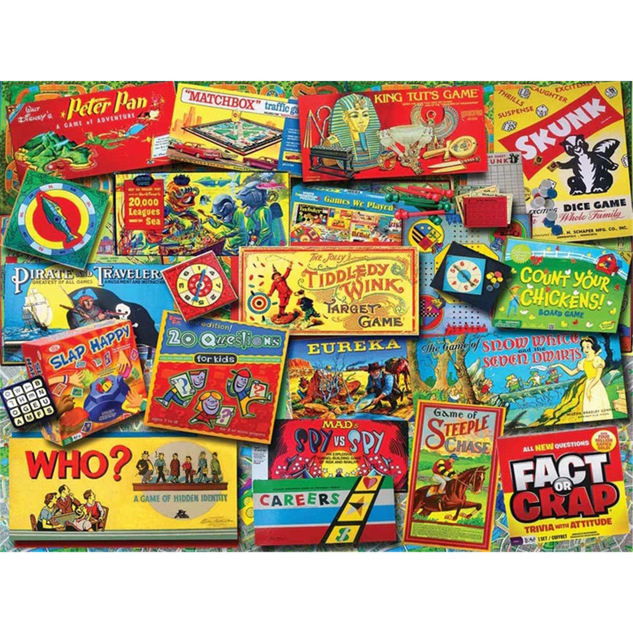 Family Game Night 500 Piece Puzzle