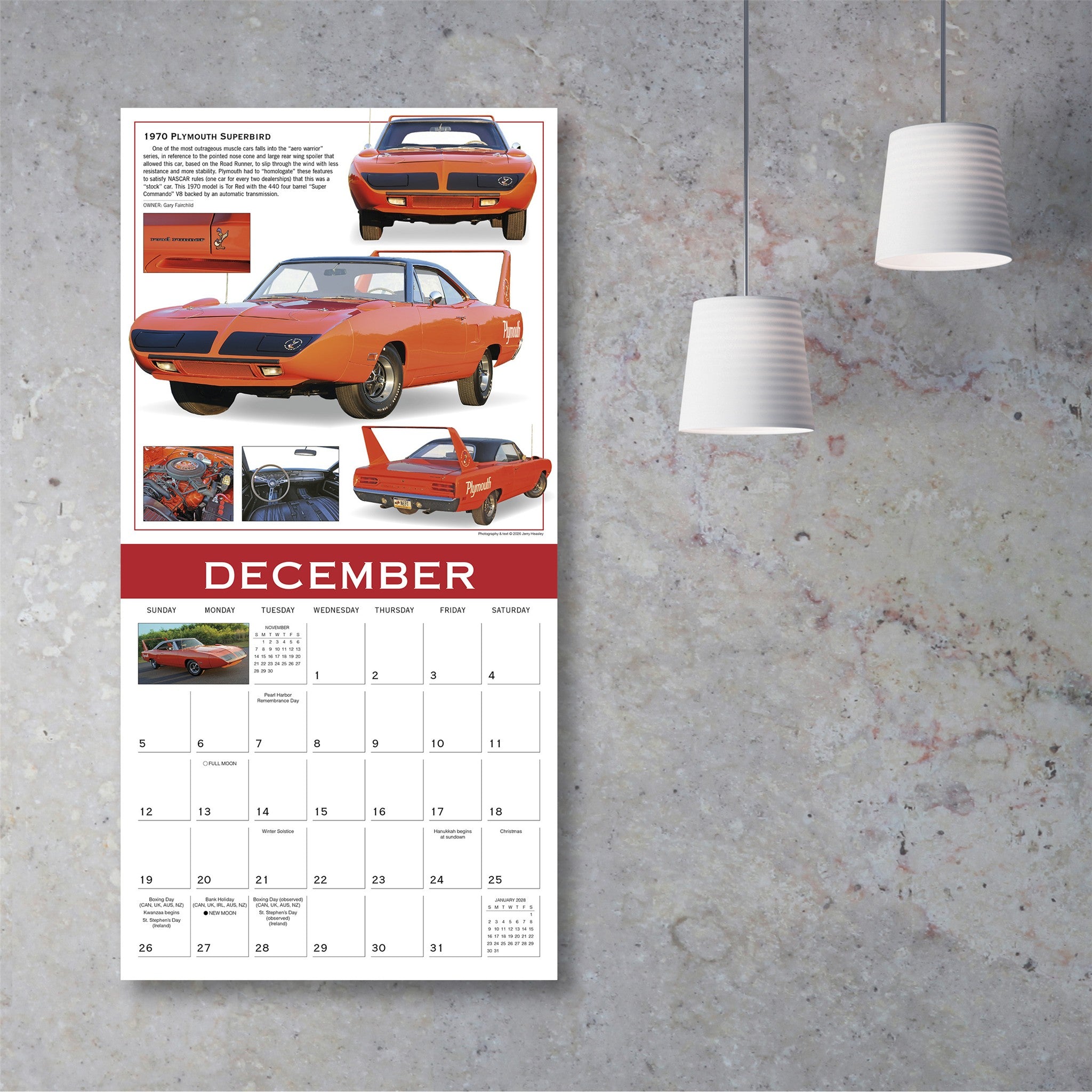 Classics: Ultimate Automobiles 2027 Wall Calendar