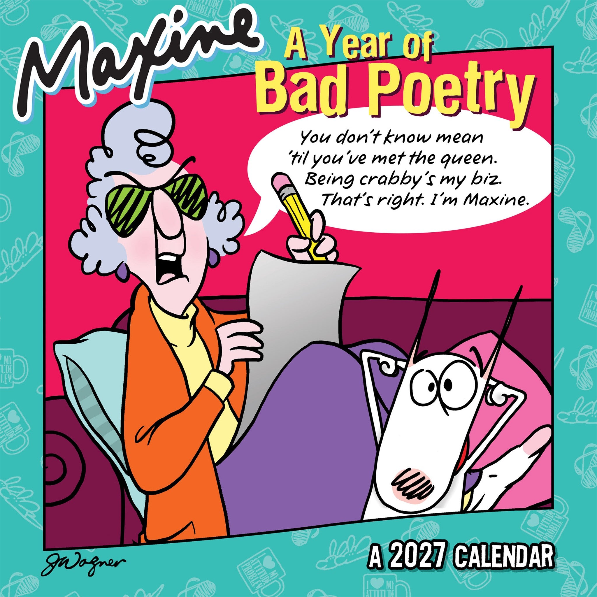 Maxine 2027 Mini Calendar