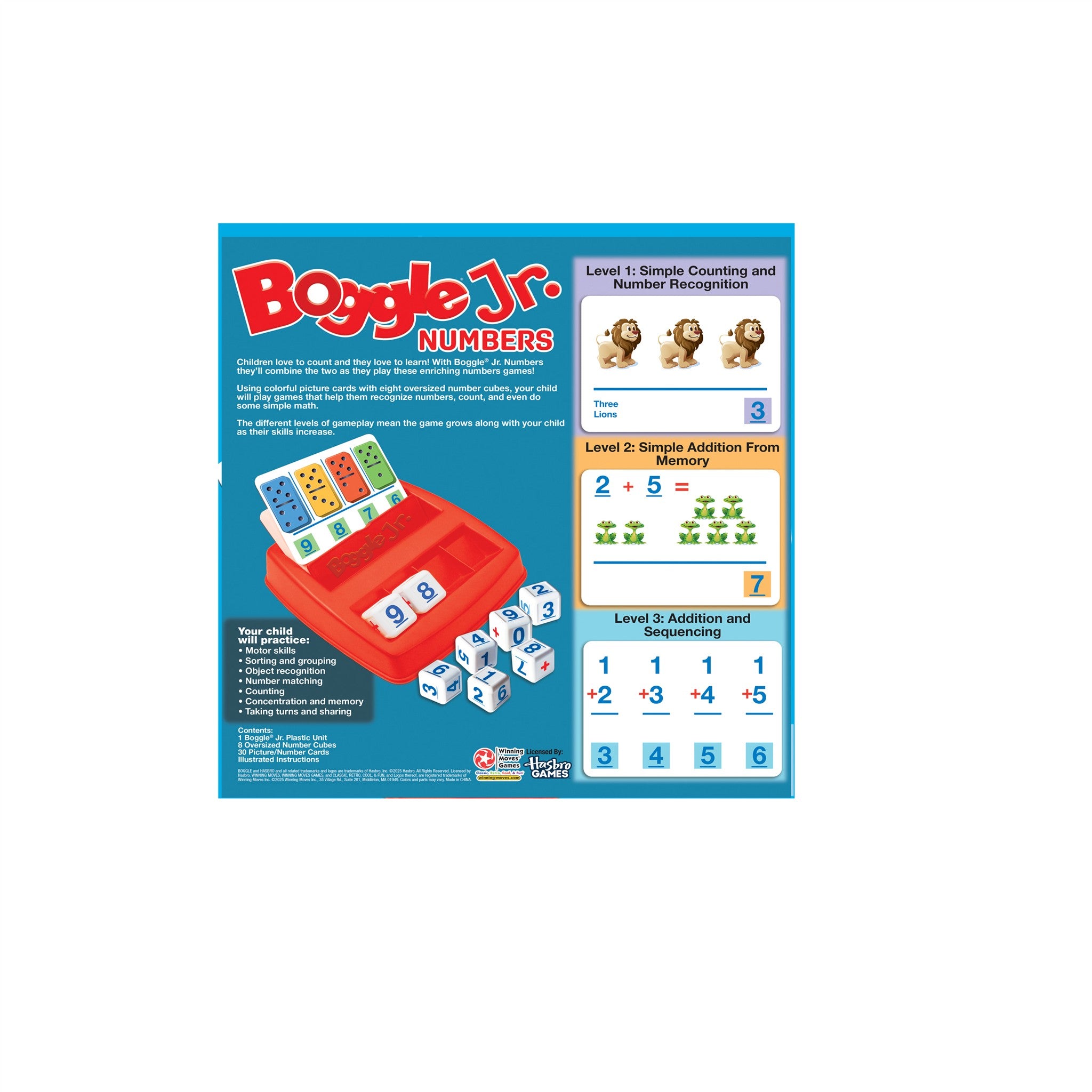 Boggle Jr. Numbers